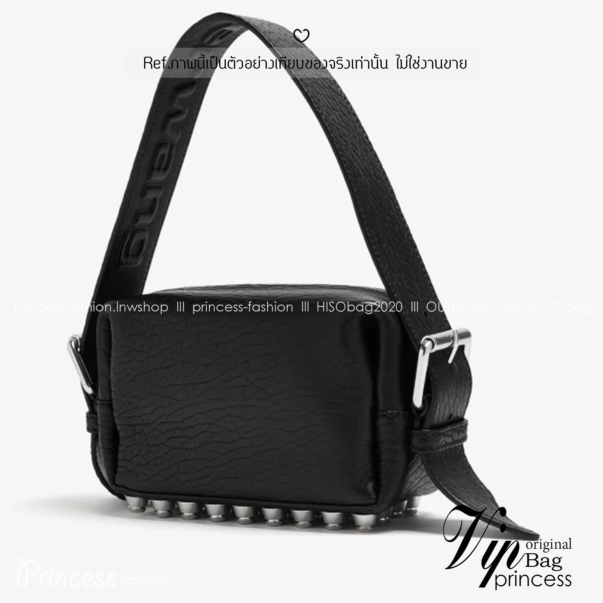 Alexander Wang Small Ricco Pebbled Bag / Ricco Bag กระเป๋าสุดเท่แฝงความหรูดูรวยต้องแบรนด์นี้เลยค่ะ งานหนังสวยดีไซส์ทันสมัย เกรดออริ 1:1