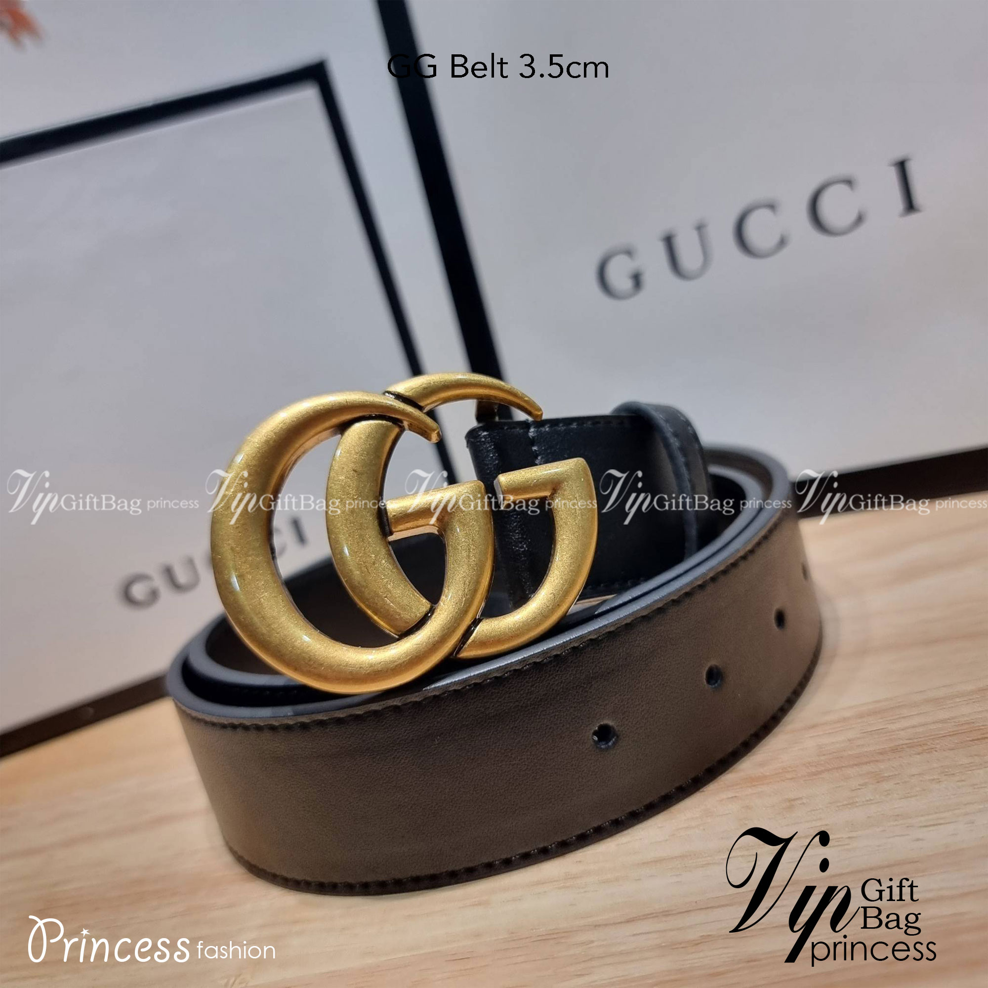 GUCCI BELT / GG belt 3.5cm เข็มขัดสีดำสุดคลาสสิค รุ่นโลโก้ ใหญ่ เรียบง่าย ผู้ดี เป็นซิกเนเจอร์ ด้วยดีไซน์ double buckle อะไหล่สีทองวินเทจ ทำให้ใช้งานเป็น everyday use ได้เลย วัสดุหนังสวย พร้อมออริจินัล box ที่สุดของการคอมพลีทลุทด้วยเข็มขัดเส้นนี้เส้นเดียว