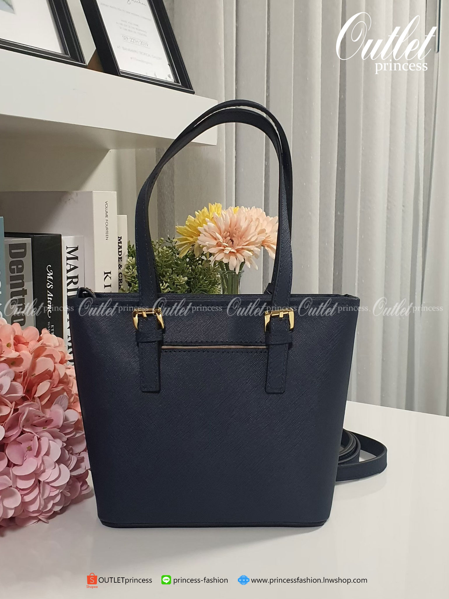 ของแท้ 100% Micheal Kors Genuine Leather Mini Tote Bag
