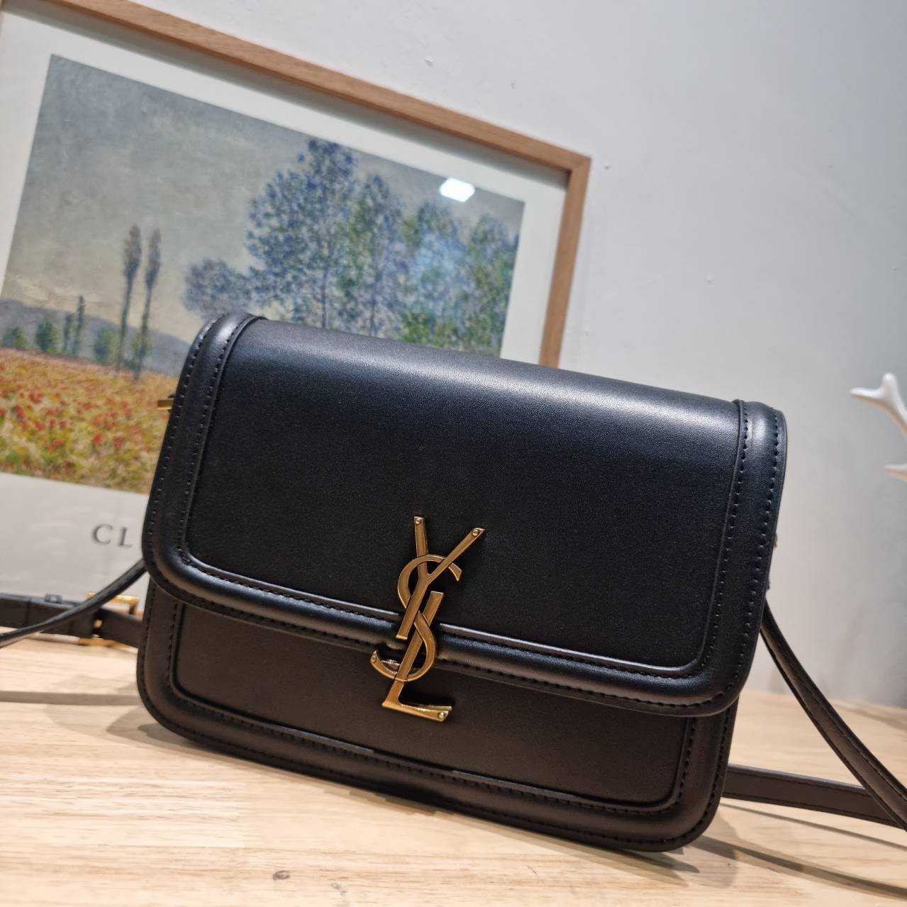 YSL Solferino satchel in box กระเป๋าสะพายโรเซ่ข้างโลโก้โดดเด่น ดีเทลดูแพง เกรดออริ 1:1 ใช้งานต่างประเทศได้