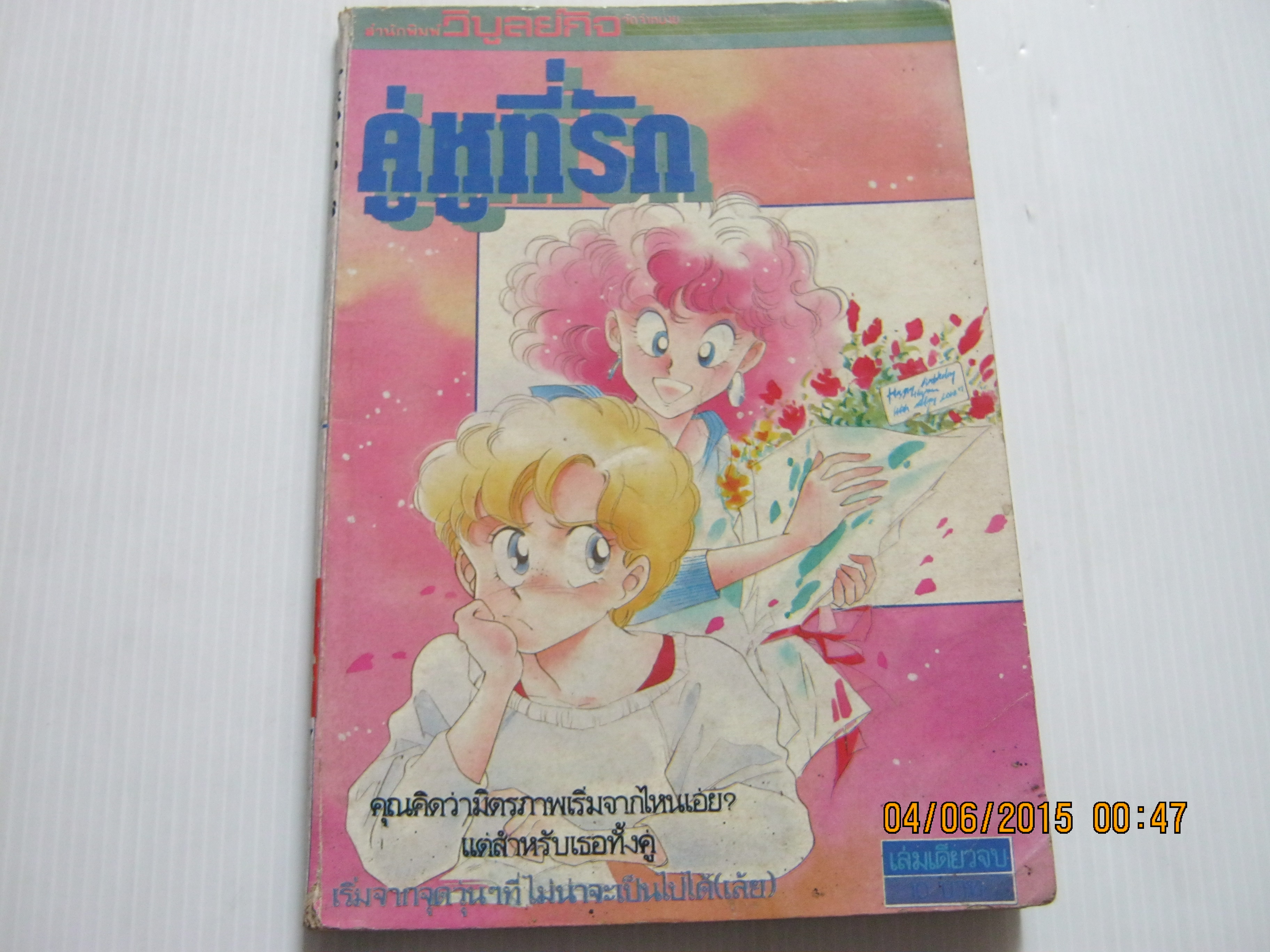 คู่หูที่รัก เล่มเดียวจบ ***สินค้าหมด***
