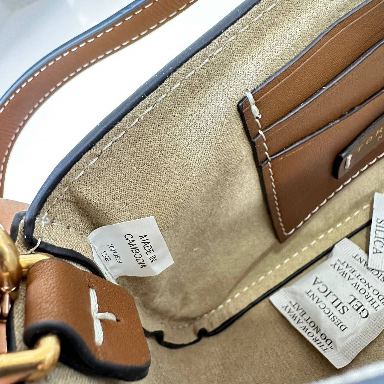 MINI พร้อมส่ง 2 สี TORY BURCH FELIX MINI CROSSBODY BAG กระเป๋าสะพาย เกรดท็อปออริ เกรดดีสุด สลับแท้ 1:1