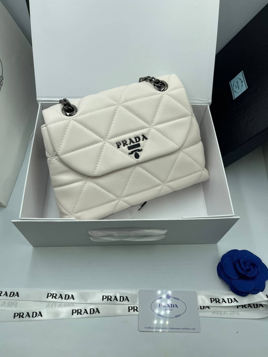 VIP 】PRADA Nappa Leather Prada Spectrum Bag หนังแท้ พร้อมส่งที่ไทย