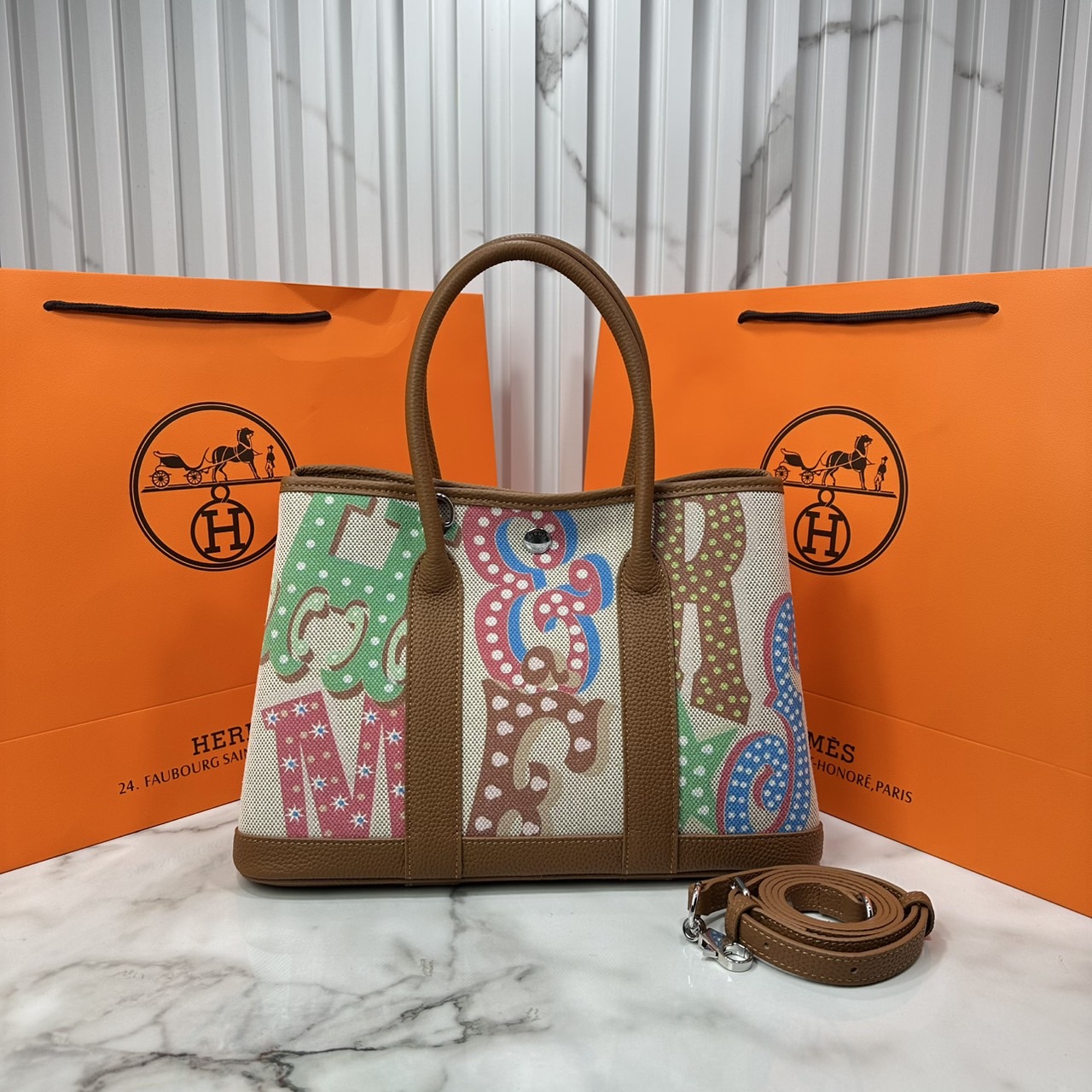 ORI หนังแท้ | Hermes Garden Party Voyage 30cm 35cm กระเป๋าทรงโท้ทที่สุดแห่งหรูหราลัคชู นิยามของความสง่างามเหนือกาลเวลา แบรนด์เนมในฝัน งดงามดั่งเจ้าหญิง