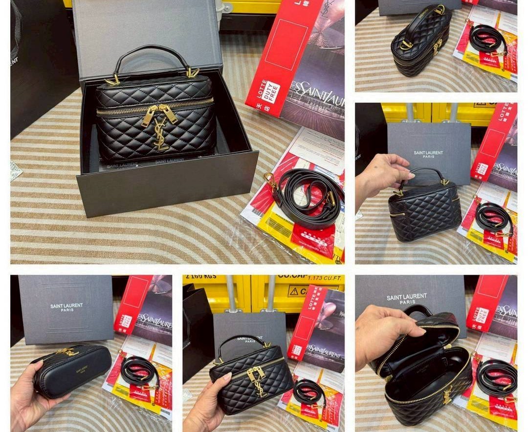 YSL gaby vanity bag กระเป๋าถือ/สะพาย ใส่เครื่องสำอางค์ ทรงกล่องสวย ที่สามารถใช้เป็น everyday bag สะพายได้ทุกวัน พลาดไม่ได้เลยกับคอลสุดหรู
