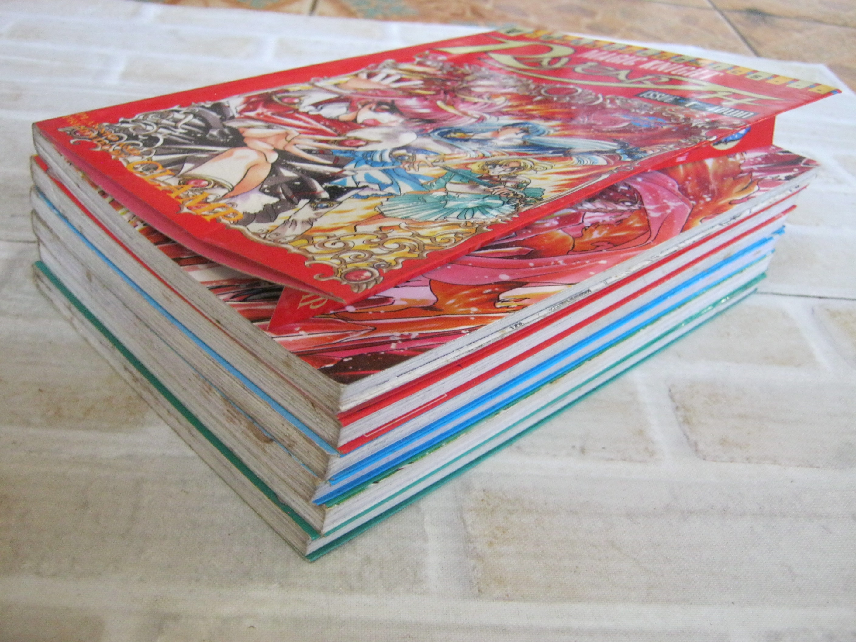 MAGIC KNIGHT RAYEARTH ครบชุด 6 เล่มจบ CLAMP เขียน ( สภาพสะสม )