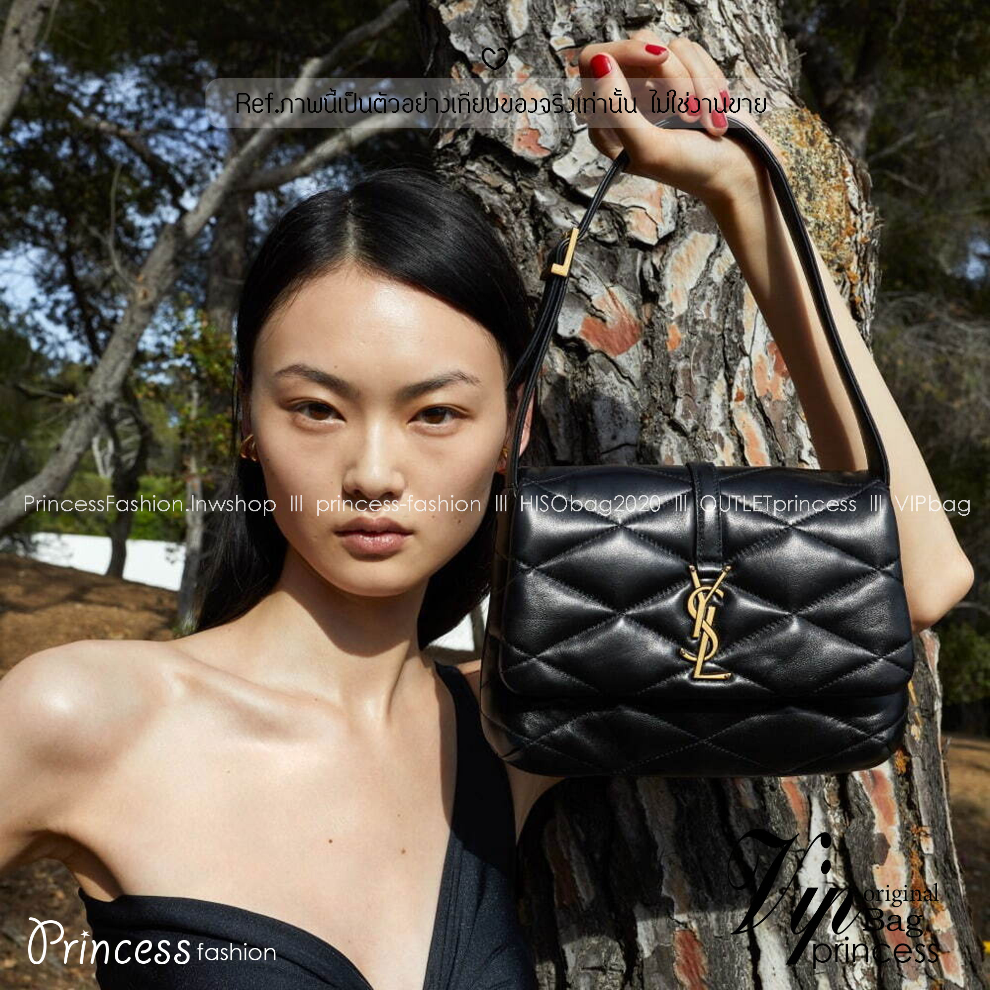 ORI หนังแท้ | YSL Le 57 Hobo Shoulder Bag / YSL Hobo Bag กระเป๋าสะพายทรงโฮโบ หนังสัมผัสนิ่มมือ ดีไซน์เรียบหรู ภายในโล่งกว้าง สามารถจุของสำคัญได้อย่างครบถ้วน ใบจริงหรูหรา ดูแพง มีไว้ติดบ้านสักใบ ยังไงก็คุ้มค่าจ้า