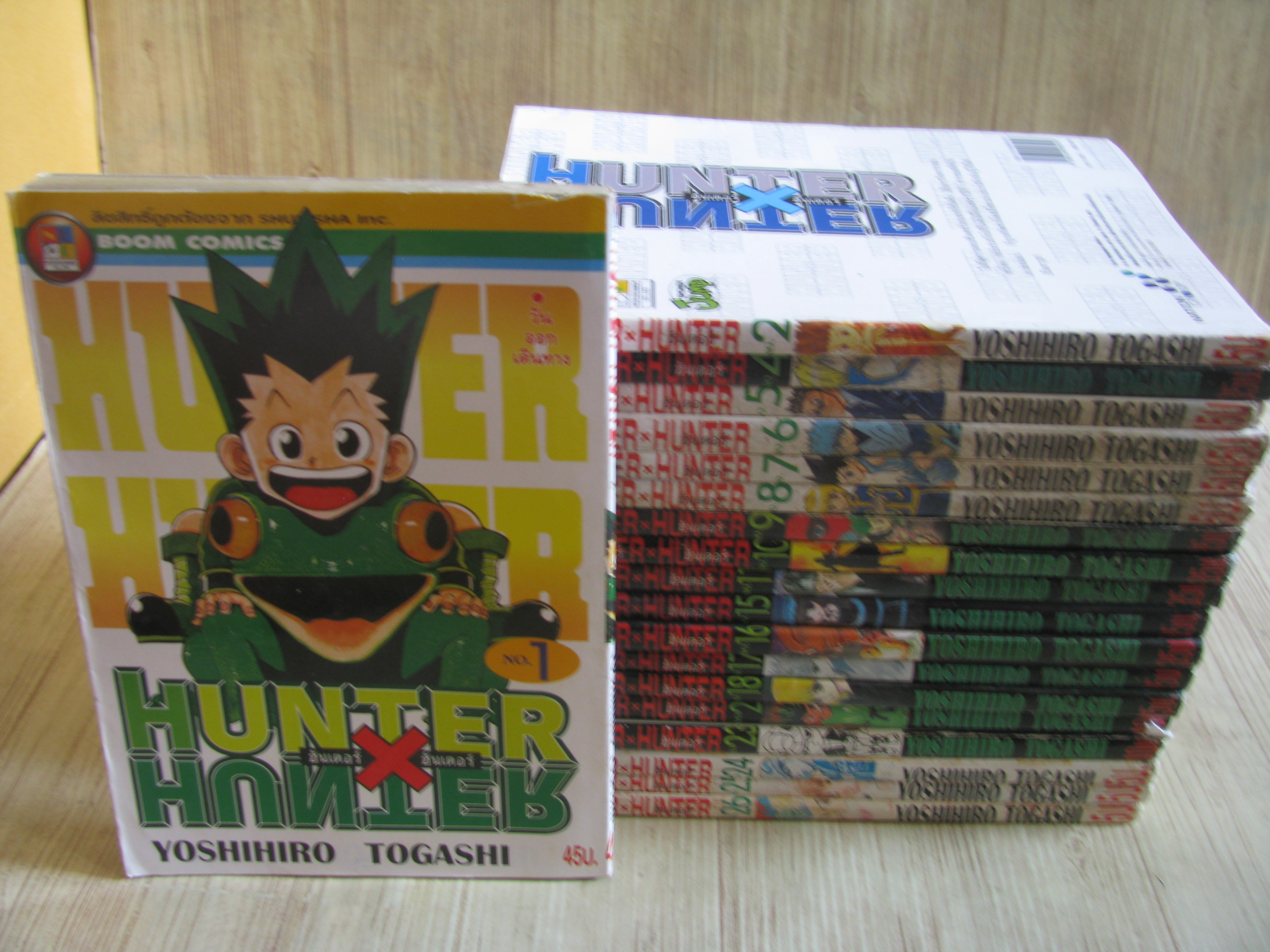 HUNTER X HUNTER ชุด เล่ม 1-25 (ขาดเล่ม 3,11,12,13,14,19.22)