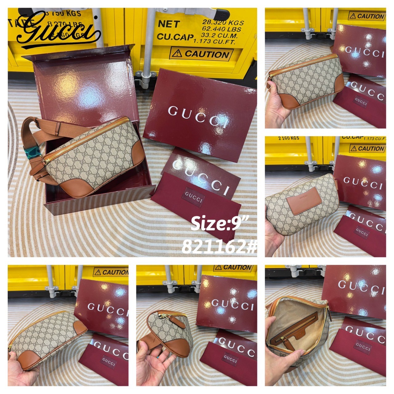 GUCCI GG Emblem medium belt bag กระเป๋าคาดอก/คาดเอวปรับโฉมใหม่ สวยสง่างาม สปอร์ตและเท่กว่าเดิม แต่ยังคงความคลาสสิค