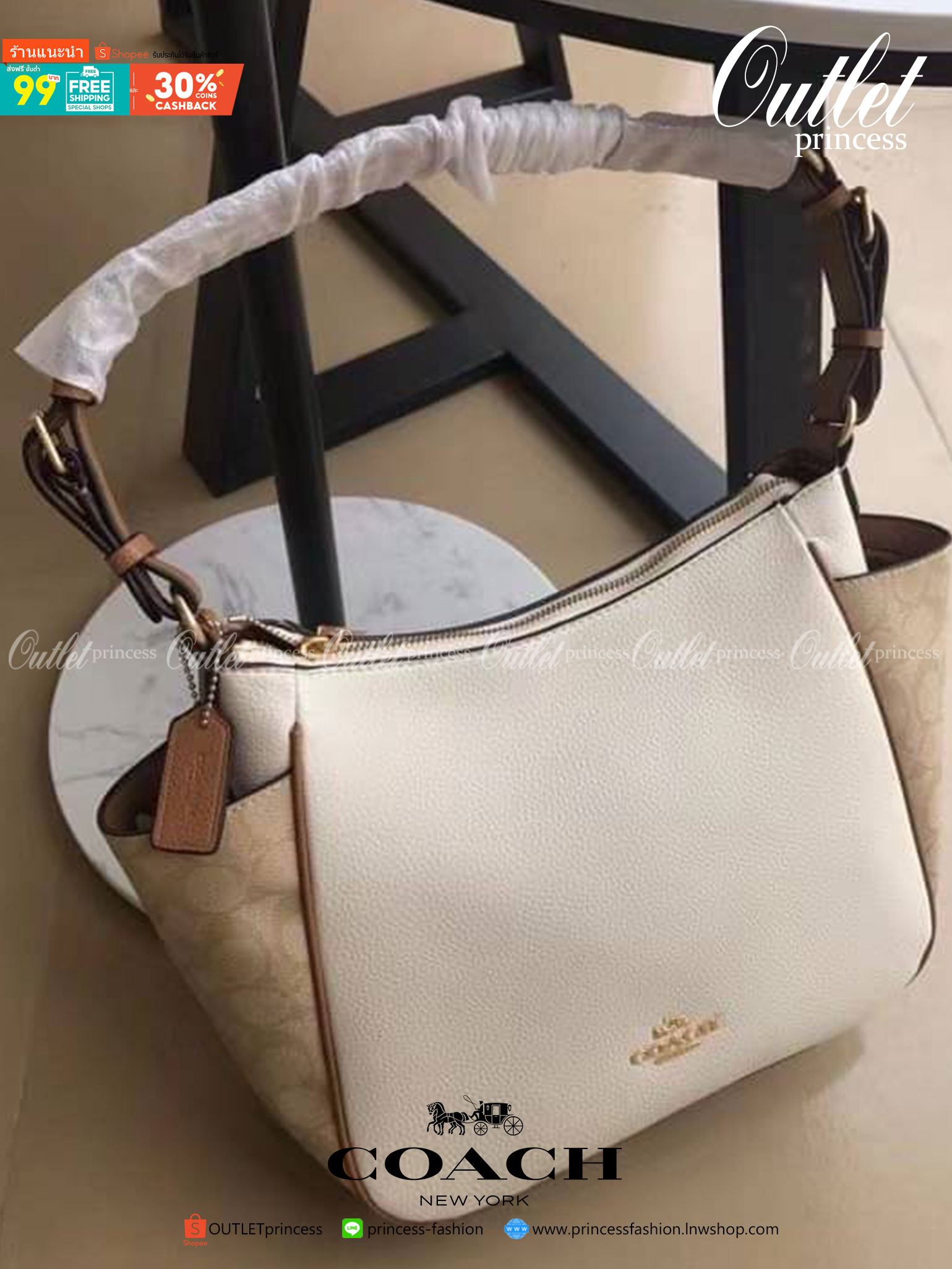 สินค้าออกใหม่ พร้อมคอลเลคชั่นสีใหม่ล่าสุดค่ะ! COACH RORI SHOULDER BAG ((C2855)) พร้อมส่งที่ไทย สวยก่อนใครแน่นอนค่ะ! กระเป๋าสะพายไหล่ หนังแท้ชั้นดีที่สุด หนังนิ่ม ทรงสวย หลงรักแน่นอนค่ะ