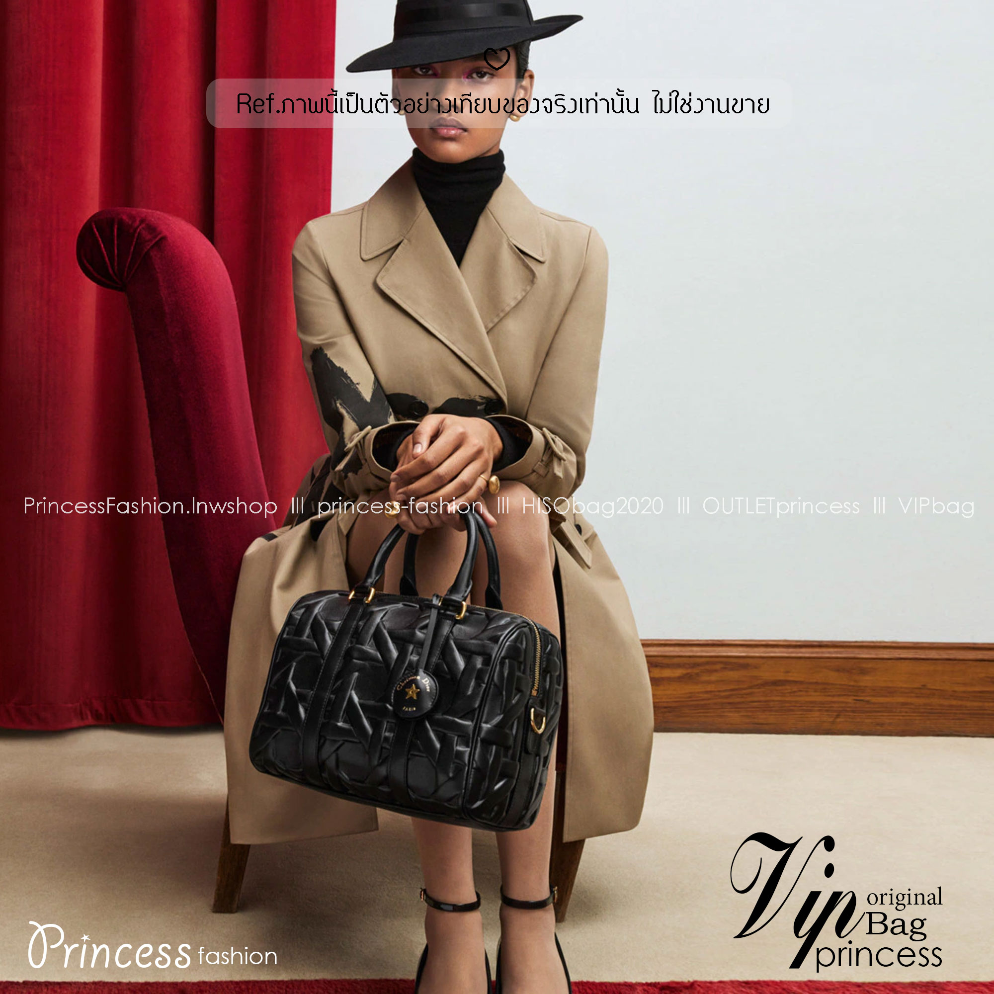 DIOR Groove 25 Bag / Dior Keepall Macrocannage Leather / Oblique Jacquard กระเป๋าสะพายทรงบอสตัน Keepall ทันสมัยและสง่างาม ใช้งานได้ทั้งแบบสะพายไหล่หรือสะพายแบบครอสบอดี้ เหมาะเป็นไอเทมคู่ใจในชีวิตประจำวัน เกรดออริ 1:1