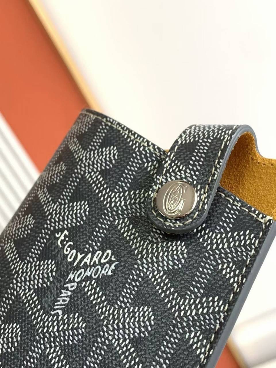 GOYARD MONTMARTRE GM GLASSES CASE TOP ORIGINAL 1:1 เกรดเทียบแท้ ใช้สลับแท้ได้ ใช้งานต่างประเทศได้