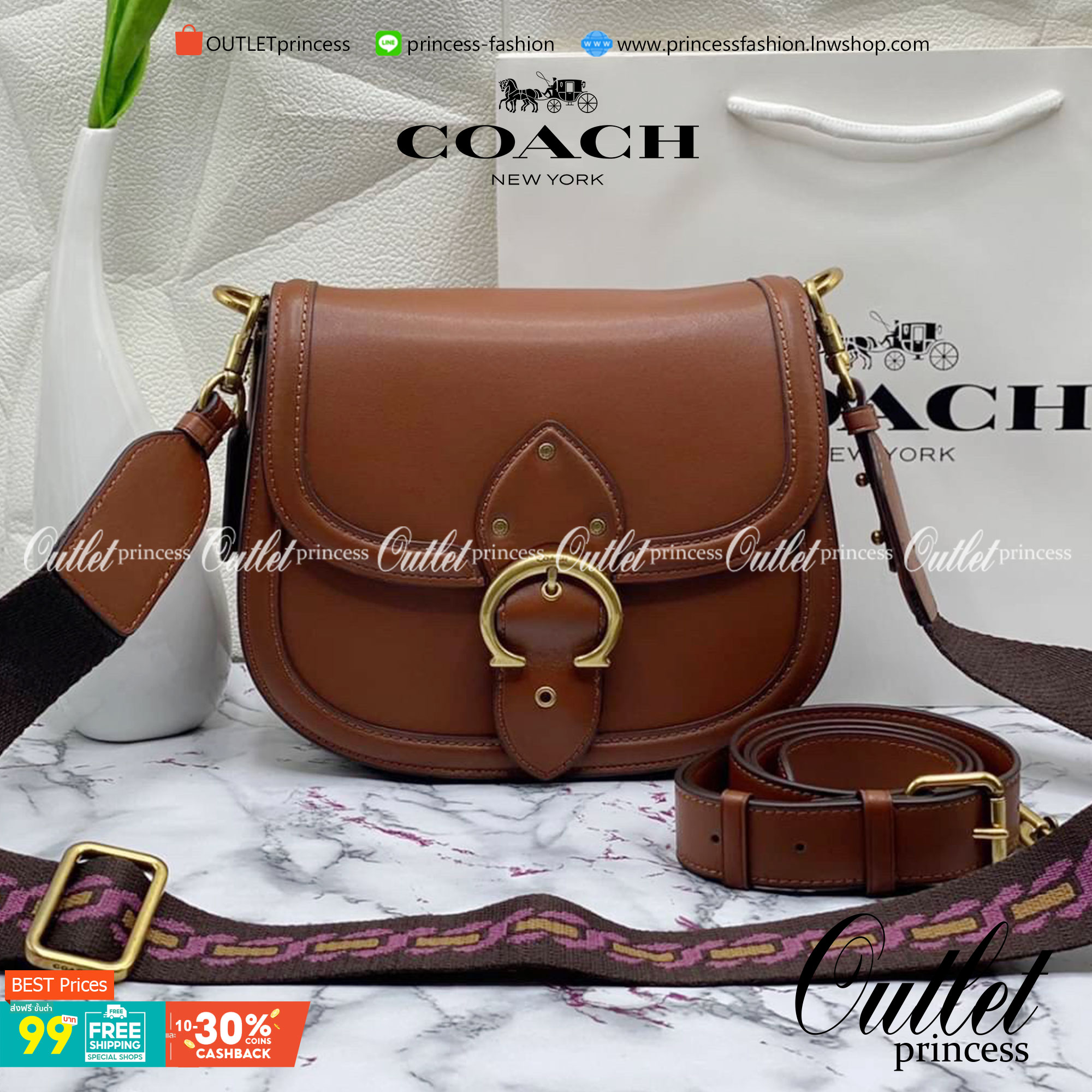 Coach Printed Coated Canvas And Glovetaanned เข้าเพิ่ม 4 แบบ มี 2สาย สายหนังและสายสปอร์ต สุดคุ้มเลยค่าา พร้อมส่งที่ไทยอีกครั้ง ฮอตฮิตไม่เลิกค่ะ ถามหากันเยอะมาก! กระเป๋าสะพายครอสบอดี้ร์ วัสดุหนังแท้ชั้นดีที่สุด! หนังสวย บวกกับอะไหล่แบรนด์ที่ดูเด่นคลาสสิคตร