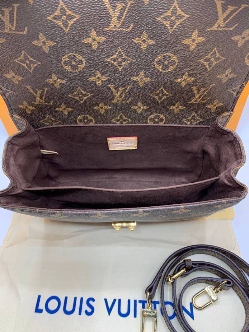 หนังแท้ LOUIS VUITTON POCHETTE MÉTIS พร้อมส่งที่ไทย 2Colors MONOGRAM REVERSE