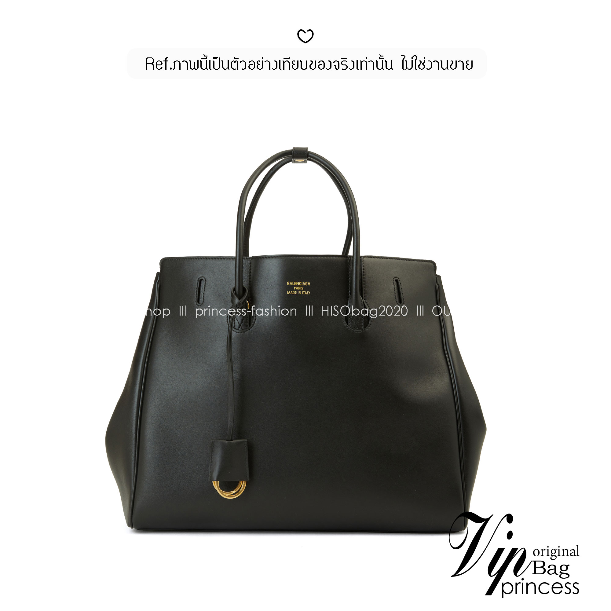 ORI หนังแท้ | Balenciaga Carry All Hampton Bag / Balenciaga Tote Bag 33cm กระเป๋าสะพายทรงโท้ท ภายในโล่งกว้าง ดีไซน์เรียบง่าย เรียบหรู