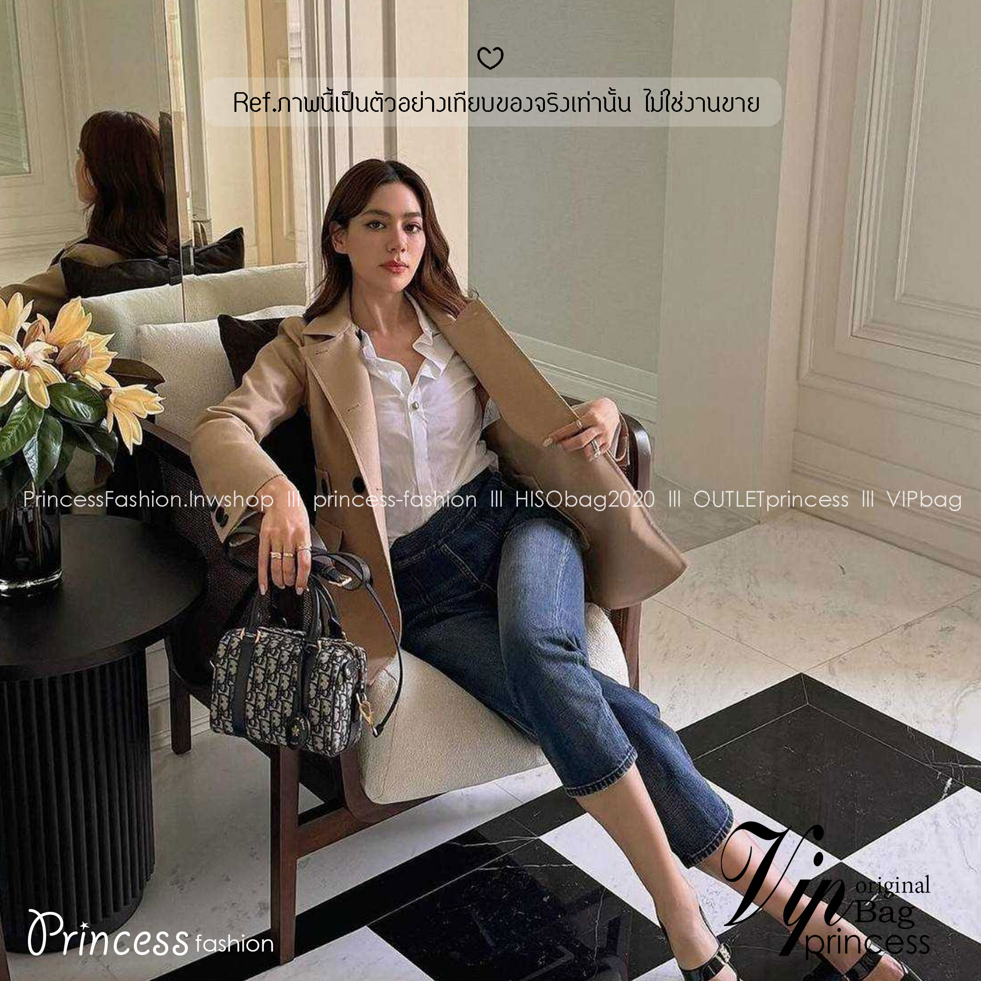 DIOR Groove 20 Bag / Dior Keepall Oblique Jacquard กระเป๋ารุ่นใหม่สุดคลาสสิค ดูดีและมีเทส รูปทรงหมอนยอดฮิต เกรดวีไอพี ไฮเอน 1:1 ใช้งานต่างประเทศได้