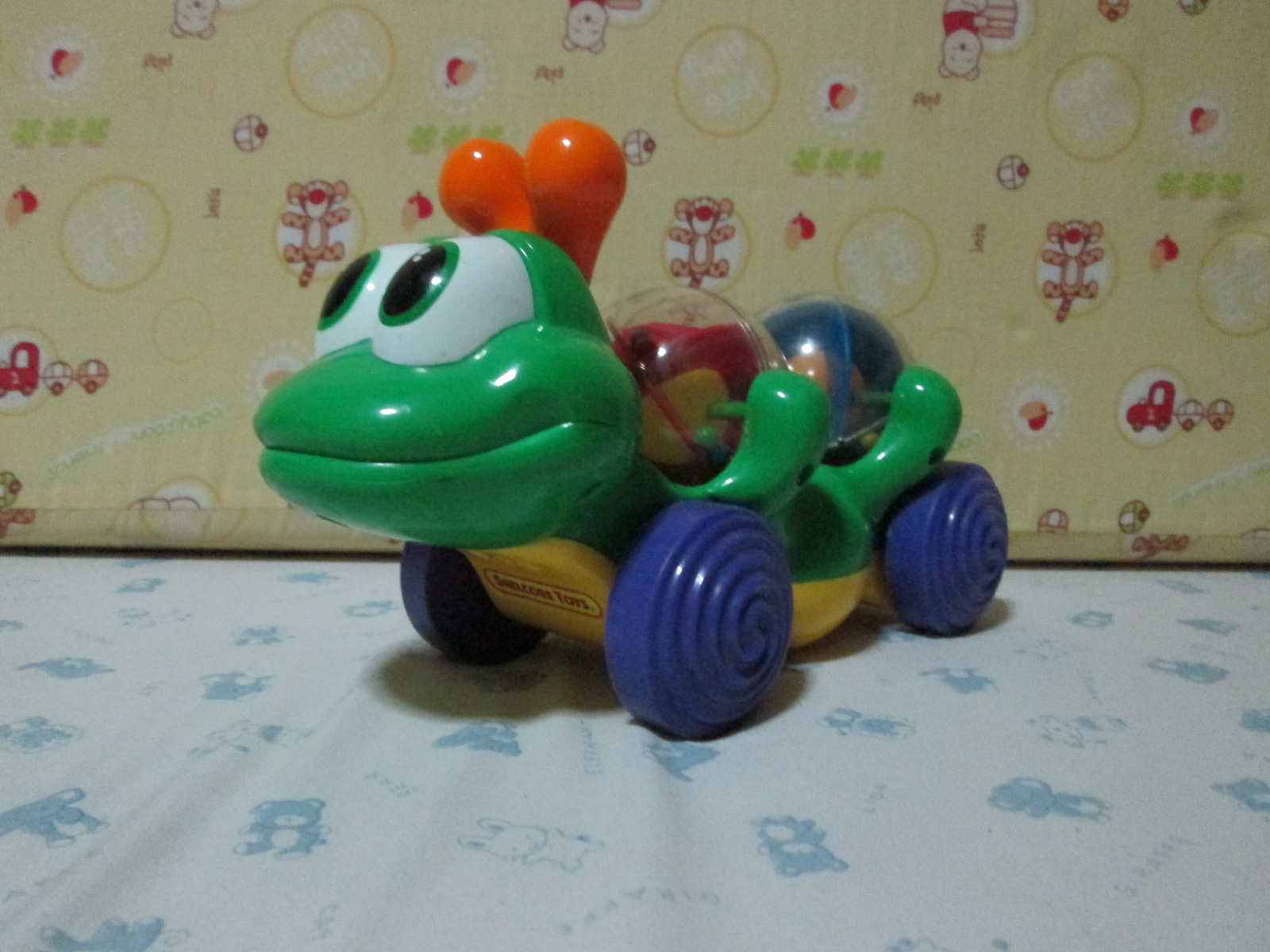 Shelcore Corn Popper Snail Pull Along Toy ของเล่นเสริมพัฒนาการน้องๆ เรื่องสี เสียง มือสอง