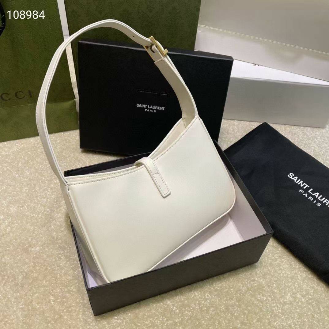 VIP 】หนังแท้ YSL SAINT LAURENT Le 5 à 7 leather shoulder bag