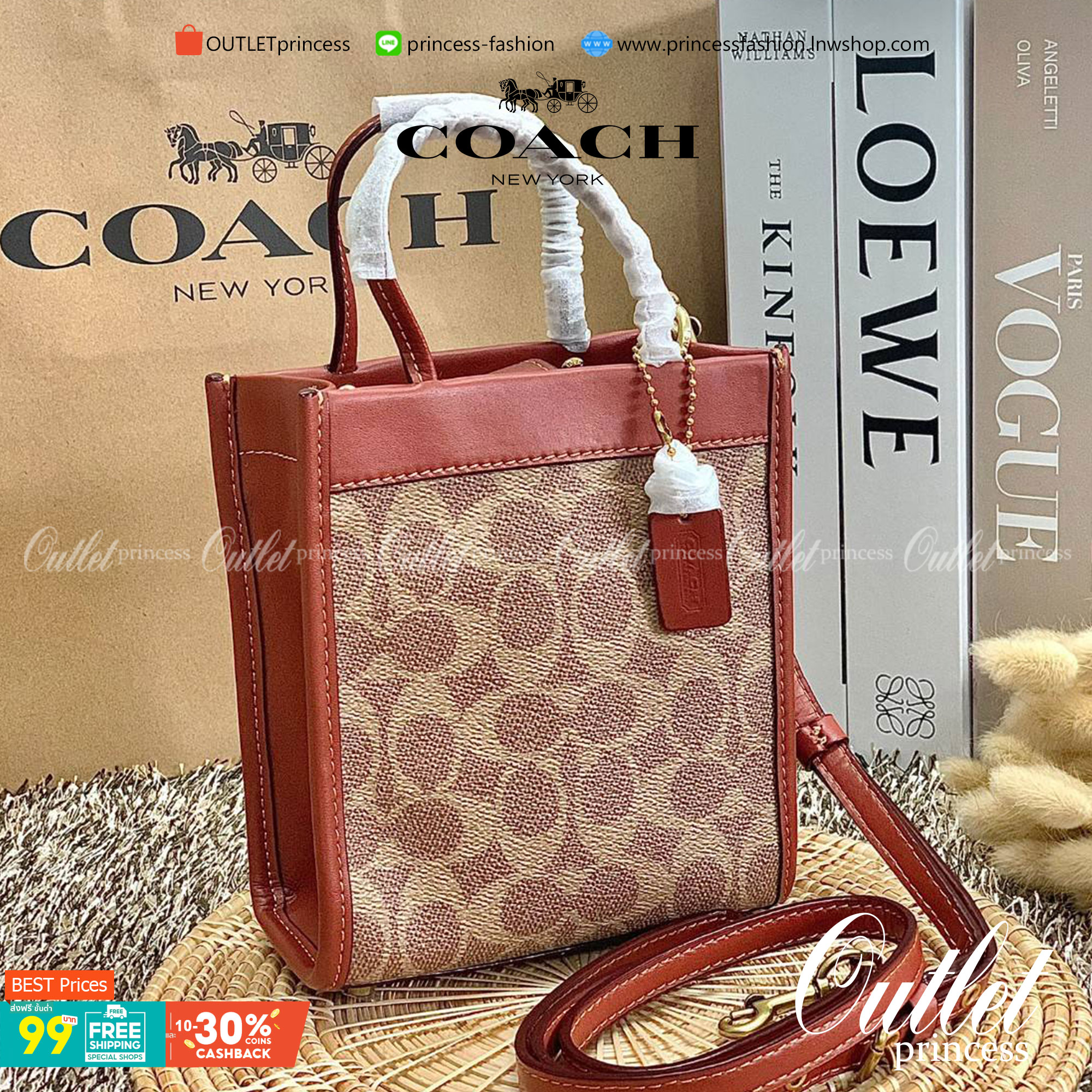 COACH MINI CASHIN TOTE ((C4828)) 💥พร้อมส่งที่ไทยรุ่นใหม่ล่าสุดค่ะ! กระเป๋าขนาดมินิ หนังแท้ หนังนิ่มสวย น่าใช้มากๆค่ะ ปากกระเป๋าแบบแม่เหล็ก ภายในสามารถใส่กระเป๋าเงินใบกลางได้;มือถือแบบตั้งได้ทุกรุ่น;ของจำเป็นจุกจิกสาวๆได้หลายอย่างนะคะ;พร้อมช่องเสีย