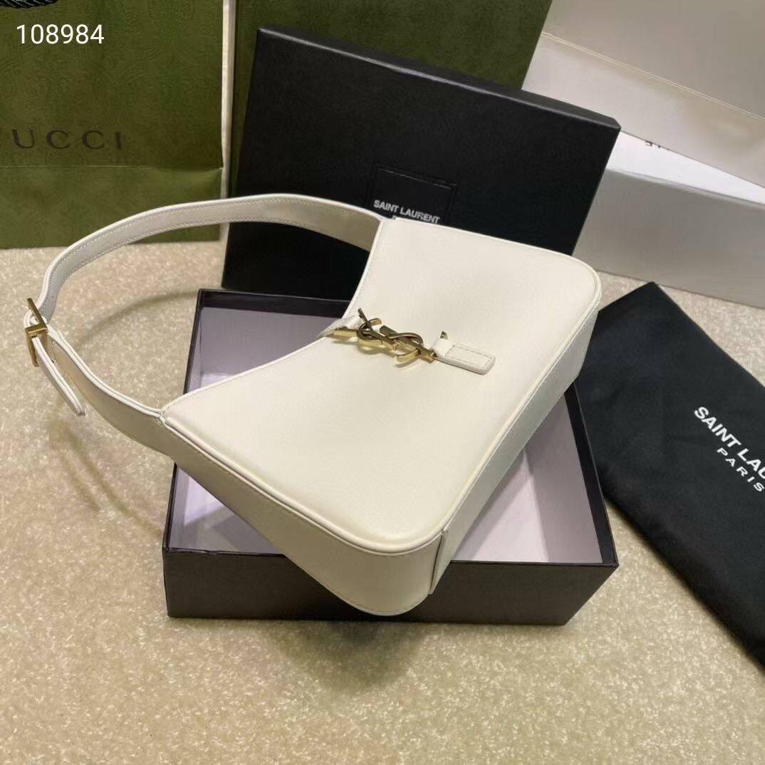 VIP 】หนังแท้ YSL SAINT LAURENT Le 5 à 7 leather shoulder bag