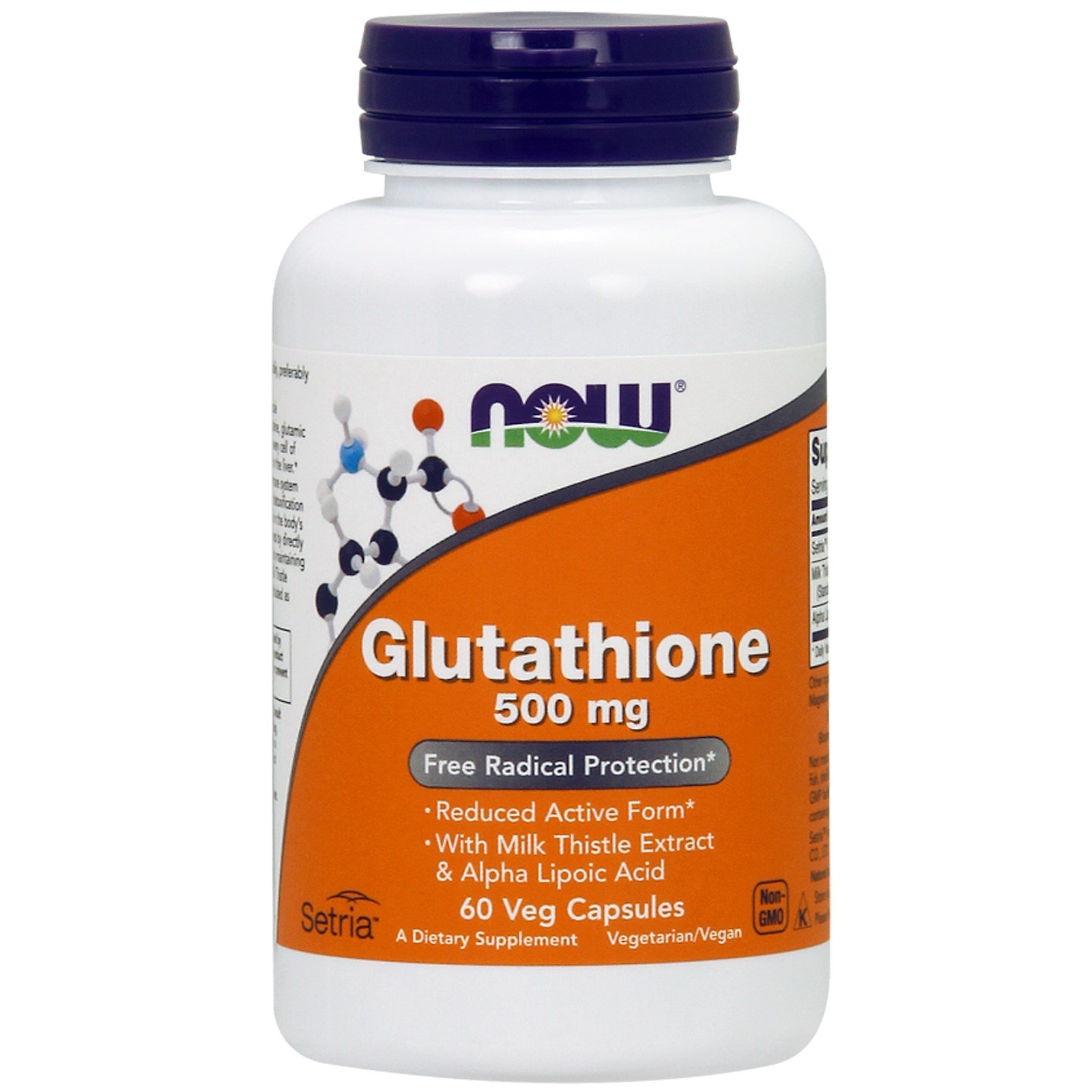 (Pre-order) Now Foods Glutathione 500 mg 60 Veg Capsules