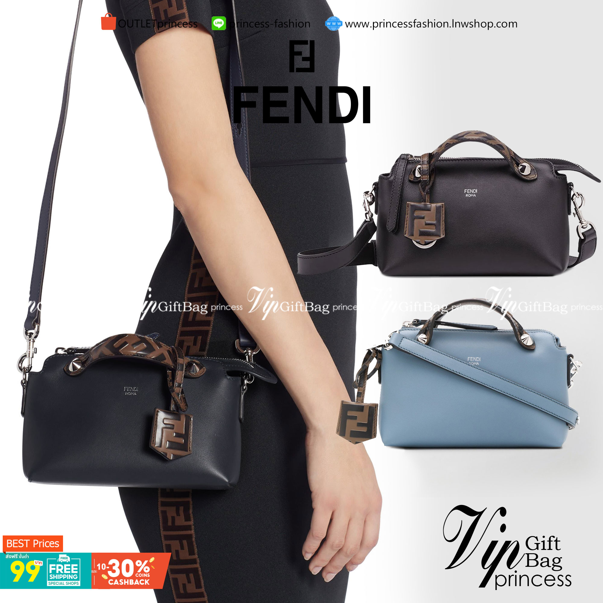 FENDI By The Way tote น้องงกลับมาแล้วว ใครรออยู่ห้ามพลาดจร้าา สวยๆอย่างนี้อดใจยังไงไหว!! กระเป๋ารุ่นที่ไม่ว่าจะใช้แบบหิ้วหรือสะพายข้างก็สวยทุกลุค แถมแมทกับชุดได้ง่าย เหมาะกับทุกๆวัน สินค้าพร้อมส่ง มีจำนวนจำกัด