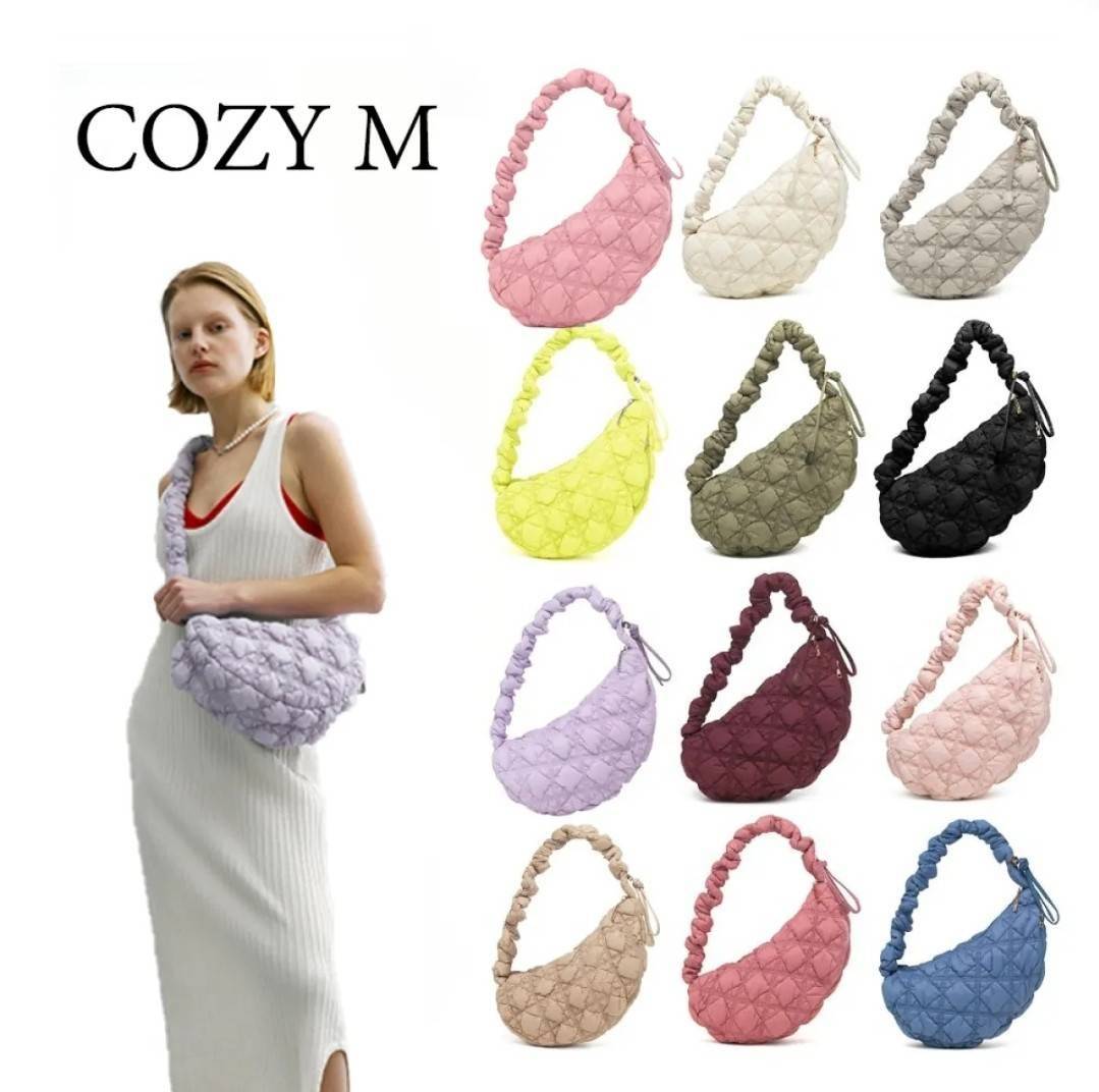Carlyn cozy bag / Carlyn glaze bag 13 สีพร้อมส่ง อีกหนึ่งคอลเด็ด ที่ฮิตแบบฉุดไม่อยู่ กับไอเท็มนุ่มนิ่มจากเกาหลี พร้อมสีใหม่ล่าสุด กระเป๋าสะพายก้อนเมฆสุดเก๋ ที่สามารถใช้ได้หลากหลาย