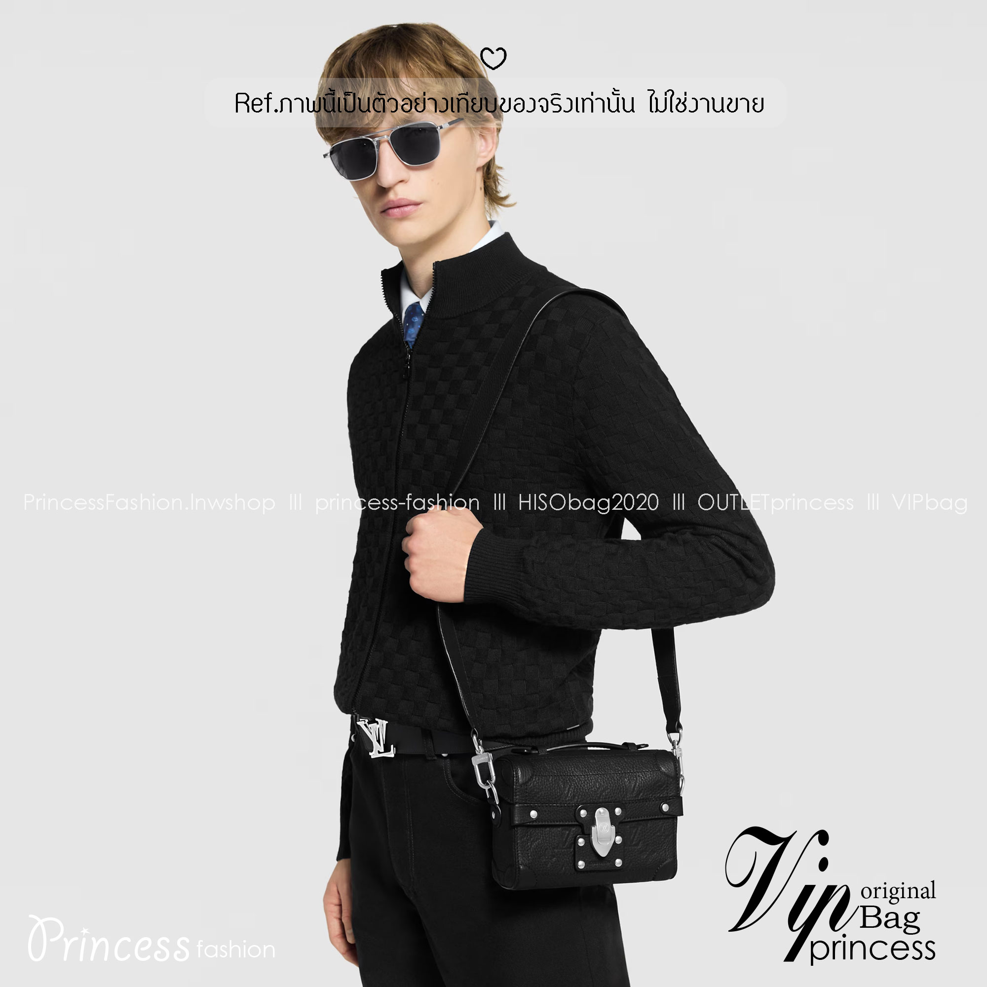 TOP ORI หนังแท้ | LV Soul Trunk Bag Taurillon leather with Monogram pattern กระเป๋าสะพายทรงทรังค์ ครอสบอดี้ขนาดกะทัดรัด หนังแท้เนื้อนุ่มประทับลาย Monogram หรูหราเป็นเอกลักษณ์ เสริมมุมโดดเด่นดีเทลหนังประณีต