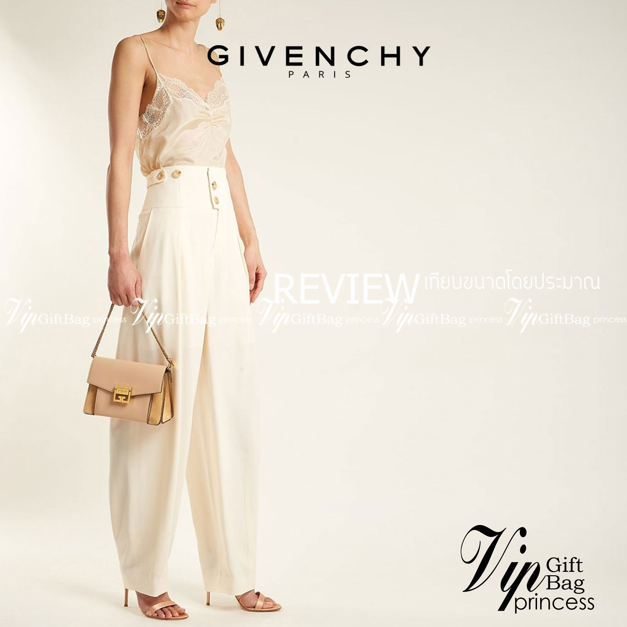 Givenchy GV3 Bag พร้อมส่งที่ไทย กับรุ่นยอดนิยม กระเป๋าสะพายหนังเรียบ เปิดหน้า อะไหล่ทอง งานสวยเป๊ะอะไหล่ปั้มทุกจุด เกรดมิลเลอร์สวยหรู ดูเป็นคนมีเทสดีเลยค่าา ดีไซน์คือสวยมีคลาส มีระดับสุดๆ พร้อมสายโซ่อะไหล่ทอง ละมุนตามากค่าา รุ่นนี้ขายดีมาก ได้มาน้อยด้วยนะ