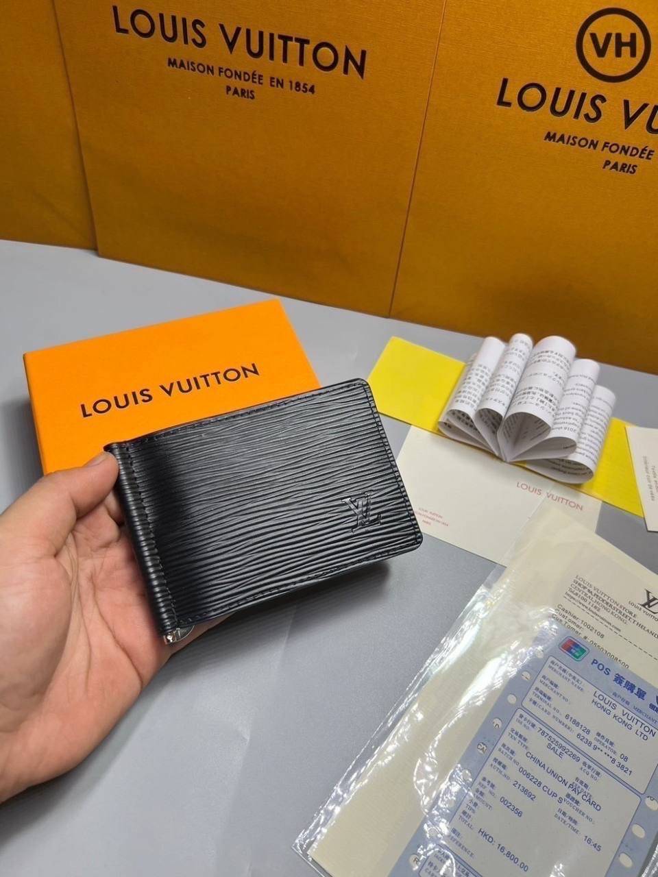 ORI หนังแท้ | LV Pince Money Clip Wallet / LV Short Wallet กระเป๋าสตางค์ใบสั้น กระเป๋าสตางค์ผู้ชาย