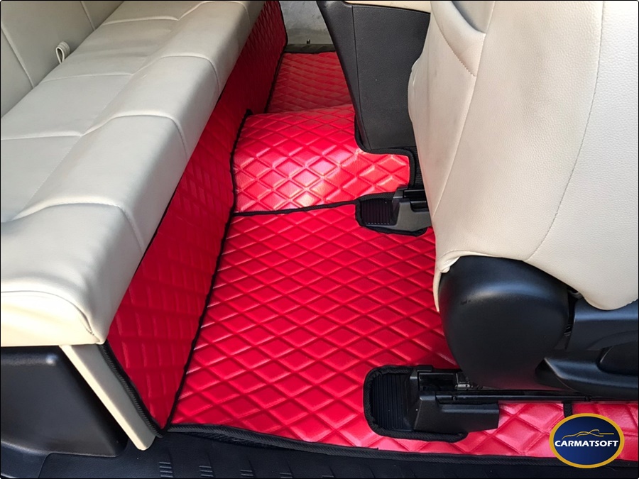 พรมปูพื้นรถยนต์FORD RANGER 4D 2012-20 ลายDIAMOND เต็มคัน