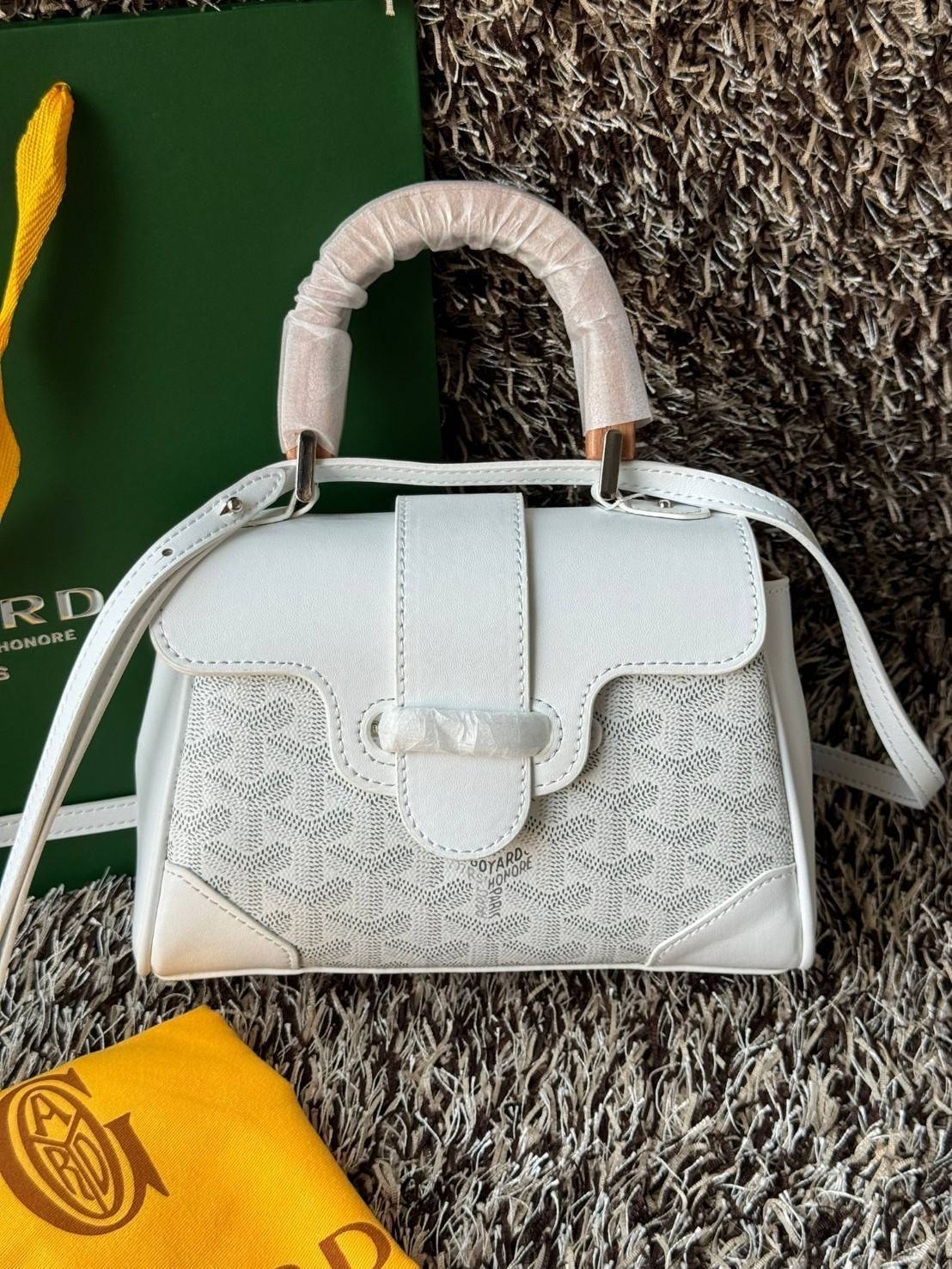 พร้อมส่ง 6 สี Goyard Saigon Souple Mini Bag / Saïgon Bag กระเป๋าถือ/สะพาย เกรดออริ สลับแท้ 1:1 ใช้ต่างประเทศได้