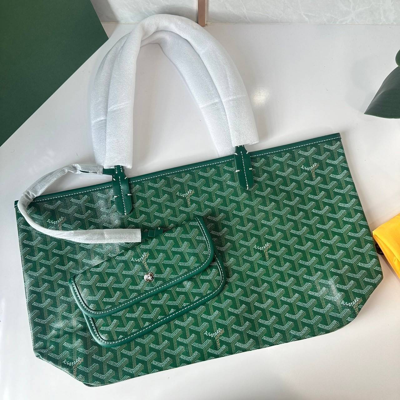 พร้อมส่ง 5 สี PM GOYARD ANJOU PM REVERSIBLE TOTE BAG / Goyard tote bag กระเป๋าทรงโท้ทใบใหญ่ เกรดไฮเอน 1:1 ใช้งานต่างประเทศได้ ภาพถ่ายจากงานขายจริง