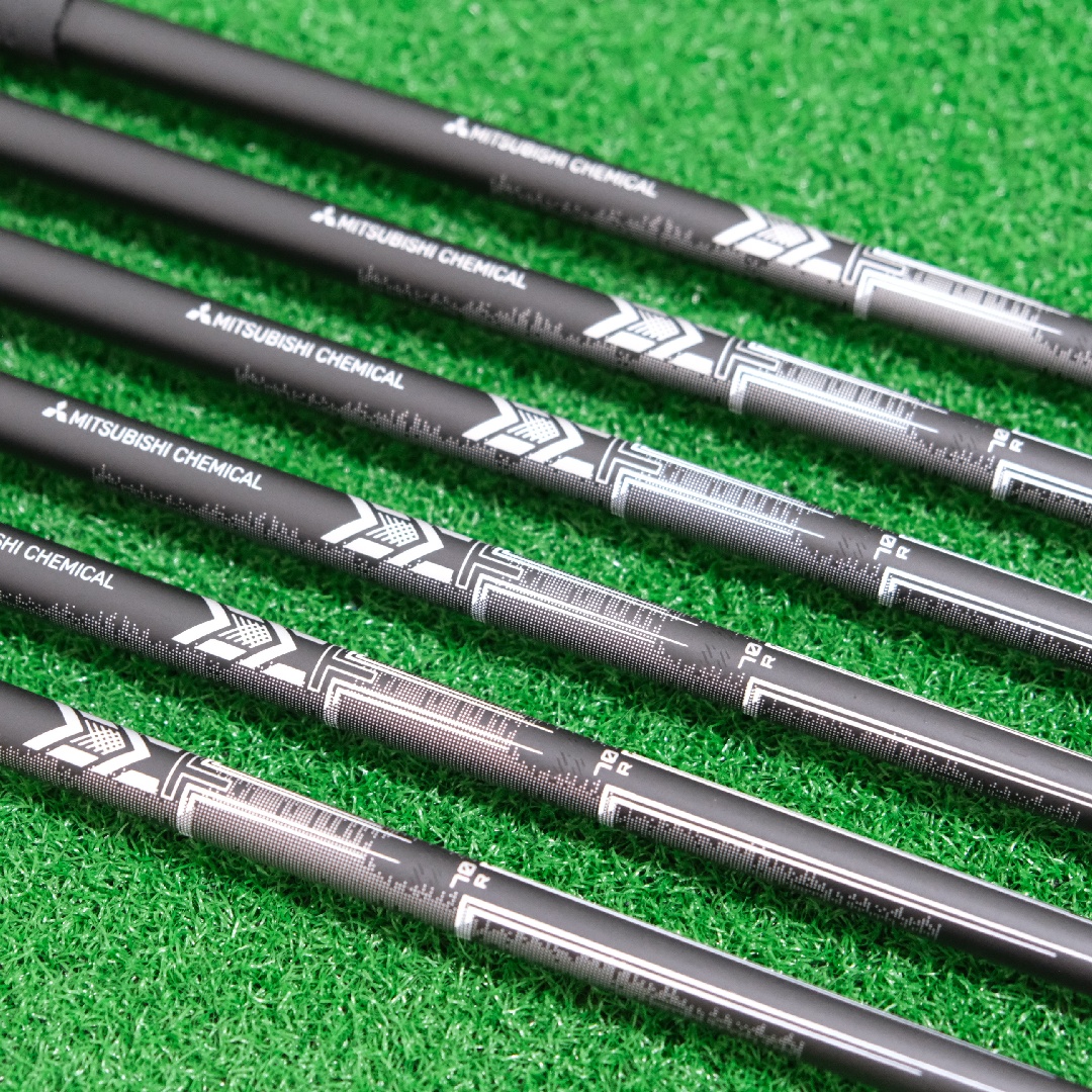 Set De Fers De Golf PXG 0311P Gen 7 Black – 6-PW, AW, SW – Steel Regular Mitsubishi MMT 70 – Très Bon état Reconditionné