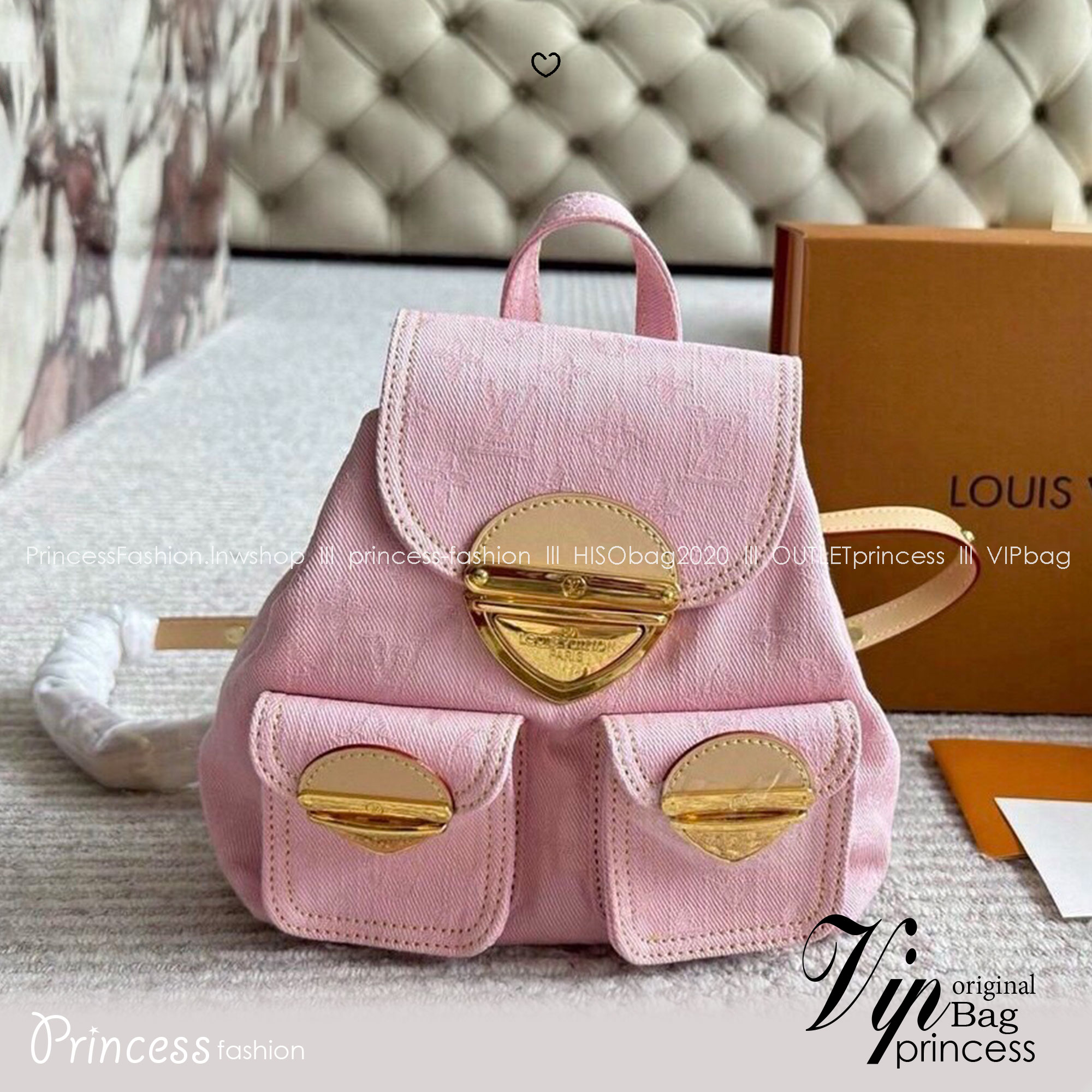 LV Venice backpack iconic Monogram Denim Washed กระเป๋าดีไซน์เป้สะพายหลัง ใบเล็กน่ารักน่าใช้ งานเดนิมสุดไอคอนิก อีกหนึ่งรุ่น Best seller ที่ต้องมี!! พร้อมสีมาใหม่ที่พลาดไม่ได้!!