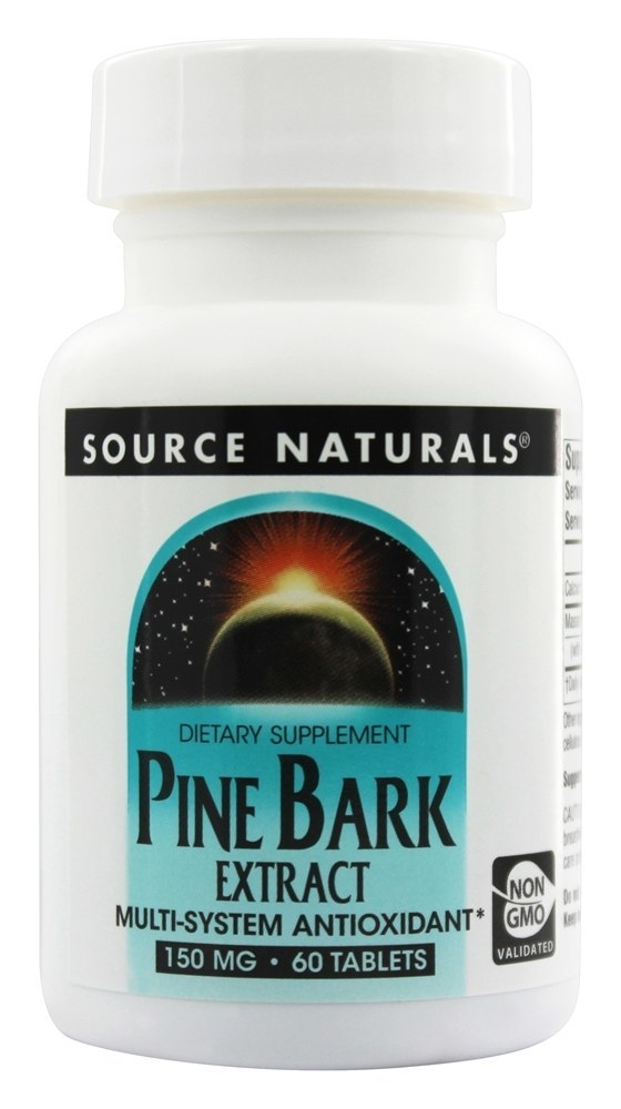 (Pre-order) Source Naturals Pine Bark Extract 150 mg 60 Tablets