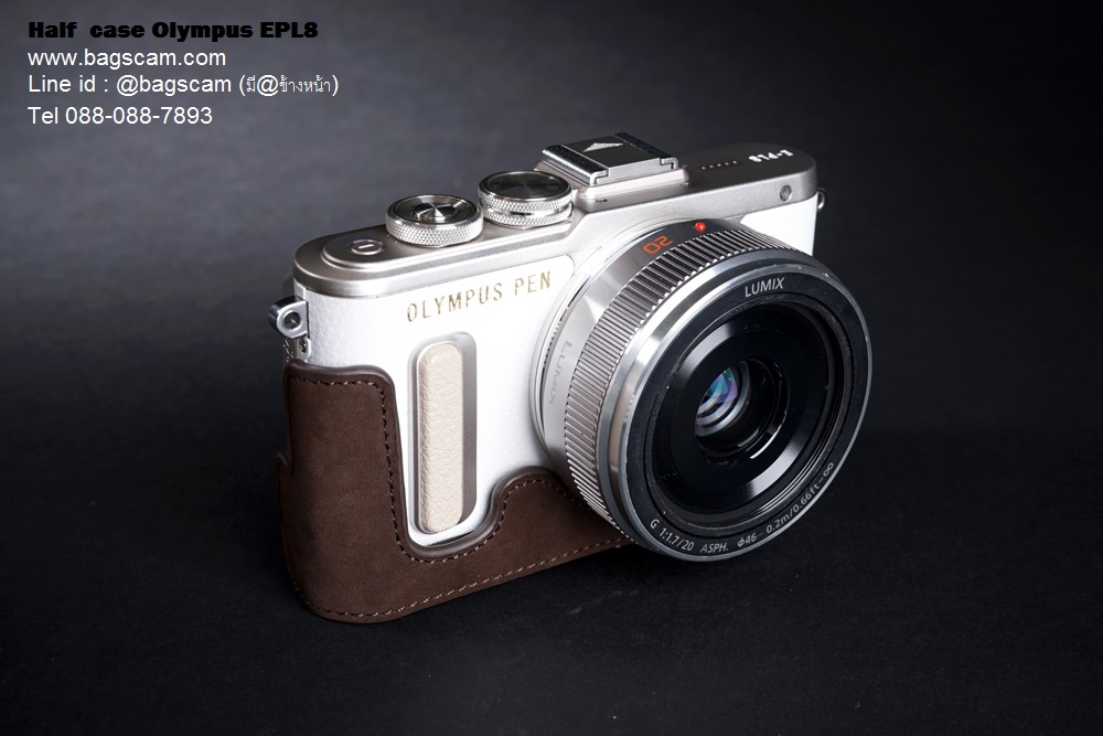 เคสกล้อง Olympus EPL8 หนังแท้