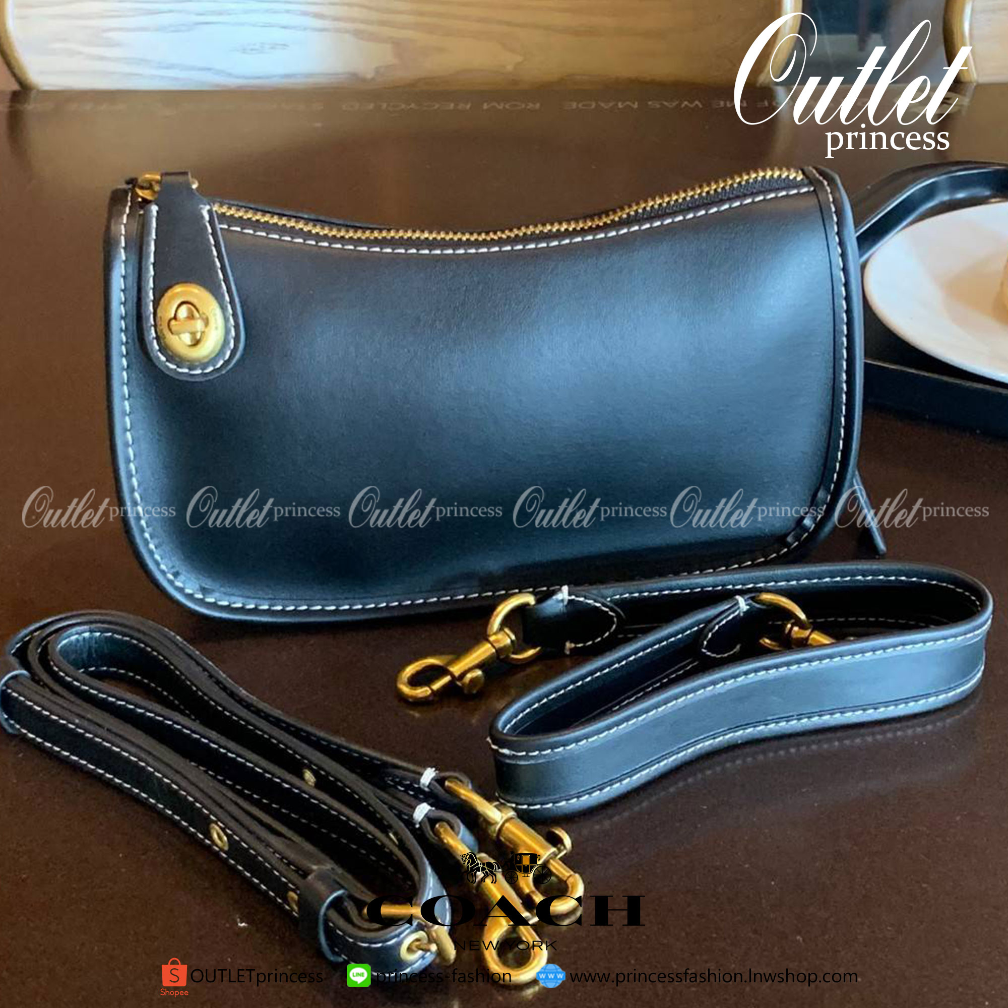 New arrival Limited edition! COACH SWINGER BAG ((C0638)) 🌈สีออกใหม่ล่าสุด ลุควินเทจ น่าใช้มากๆค่ะ!