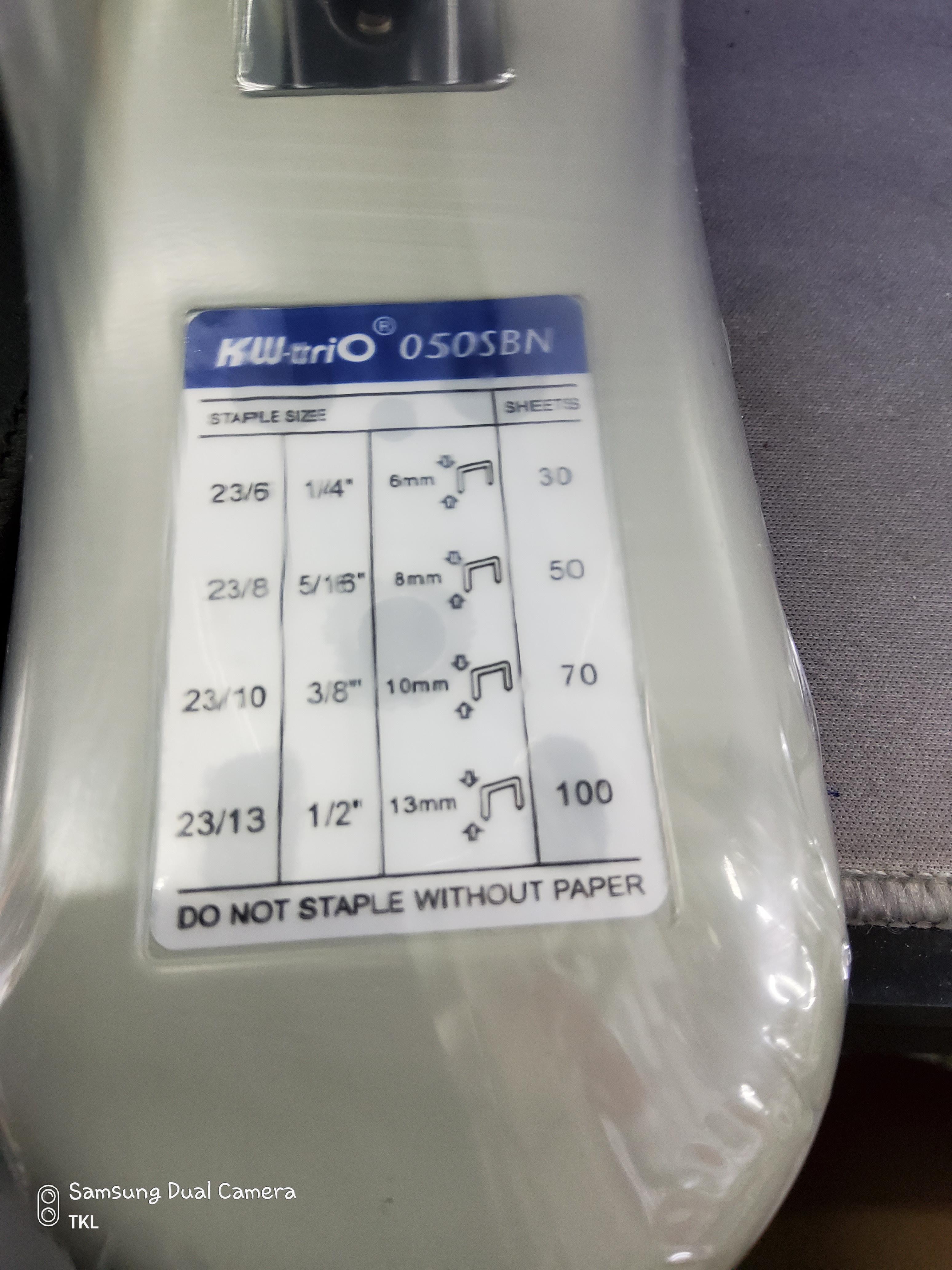 เครื่องเย็บเข้าเล่ม KW-trio รุ่น 05001 เย็บได้ 140ผ.