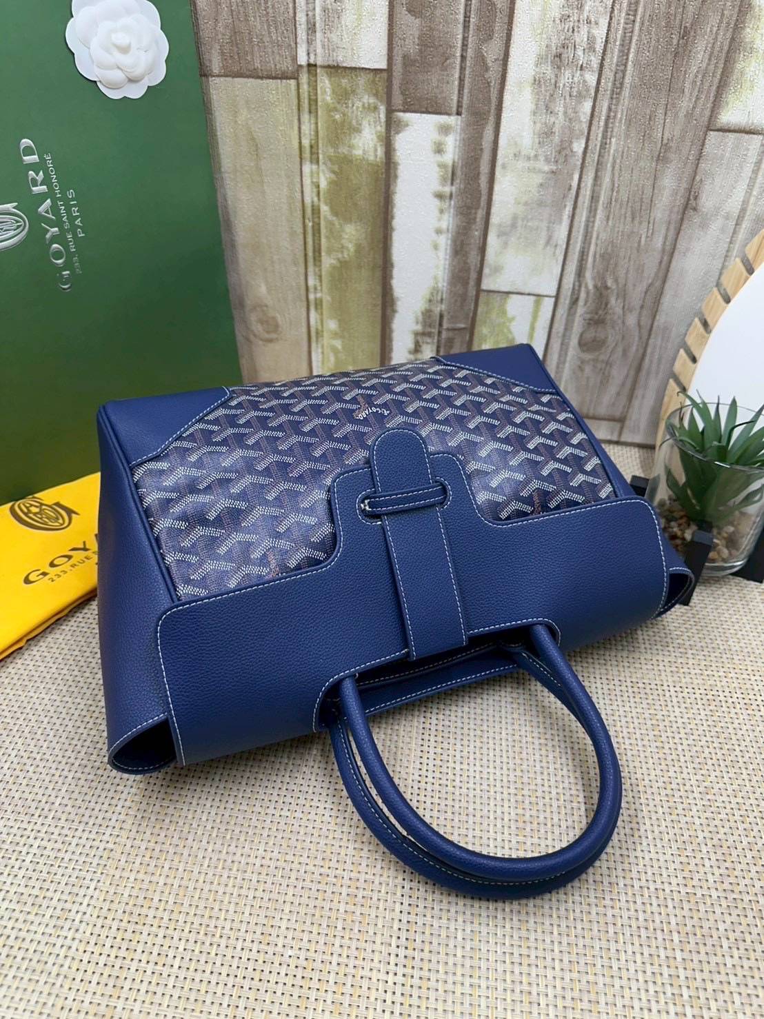 5 สี ORI หนังแท้ | Goyard Saigon Tote Bag กระเป๋าสะพายทรงโท้ท พร้อมหูจับใช้งานง่าย ภายในโล่งกว้าง หรูหราลงตัว