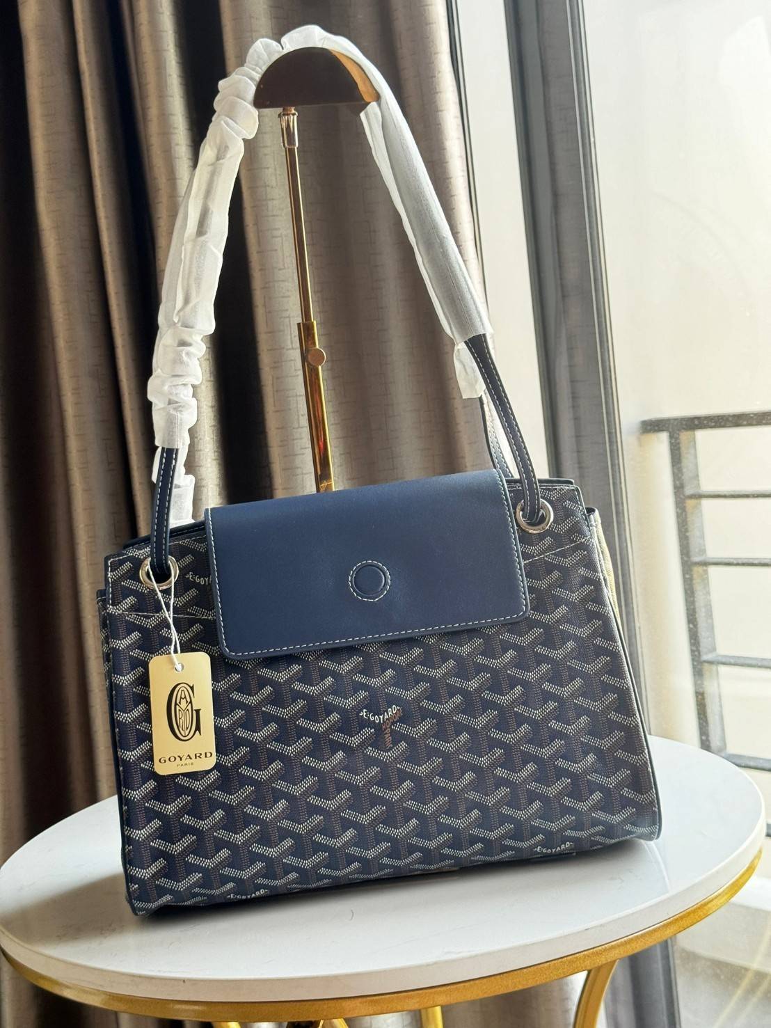 พร้อมส่ง 8 สี GOYARD Rouette Souple Bag 30cm กระเป๋าสะพายแบรนด์หรูสัญชาติฝรั่งเศส 🧡 เกรดออริจินอล 1:1 สลับแท้ ใช้งานต่างประเทศได้