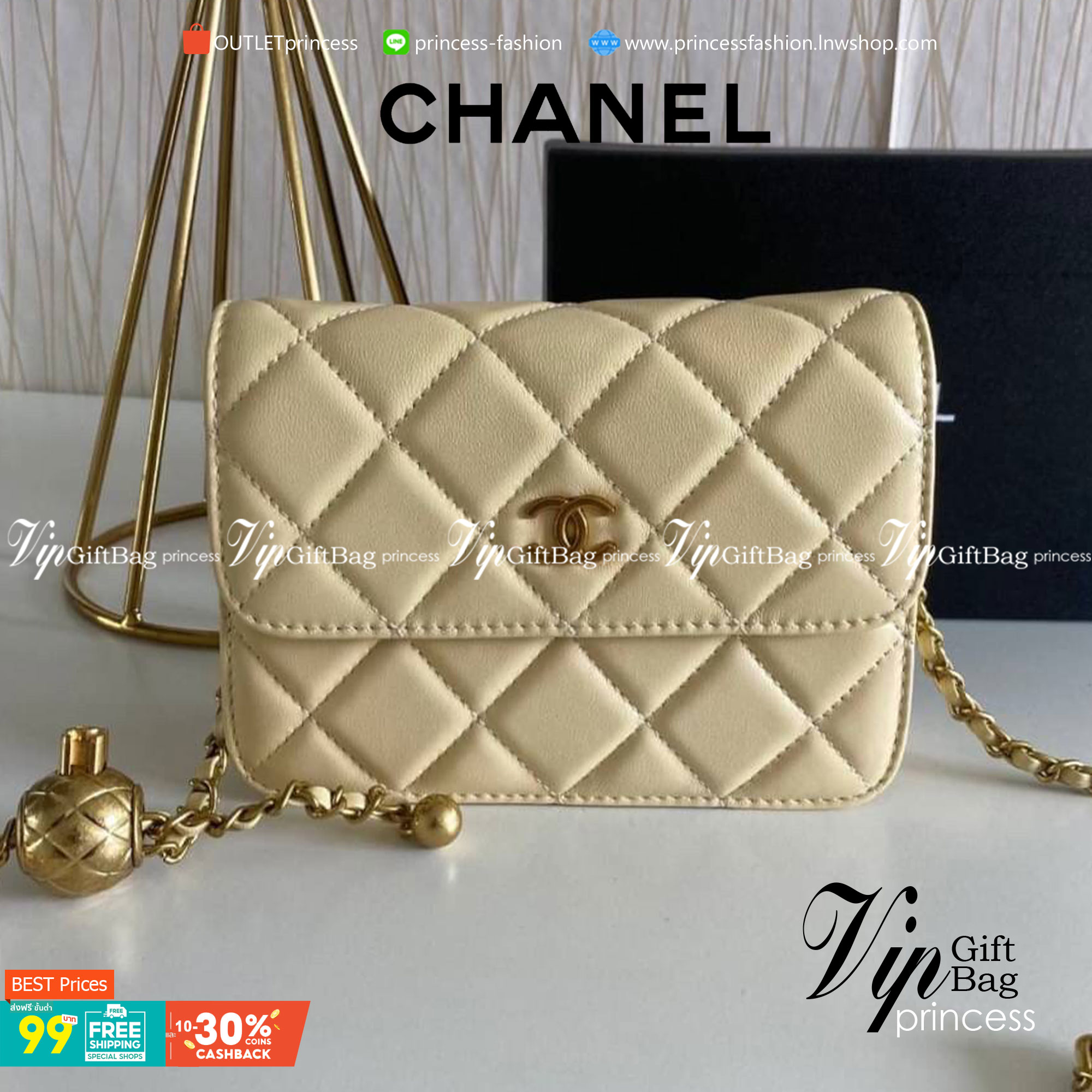 VIP GIFT 】หนังแกะแท้ CHANEL lambskin small shoulder bag with chain เรียบหรู ดูดี ดีไซน์สุดคลาสสิค ใช้ออกงานได้เลย มีสายโซ่อะไหล่ทองรมควันอย่างลงตัว ไอเท็มแนะนำพร้อมส่งที่ไทยราคาสุดคุ้มห้ามพลาดค่ะ!