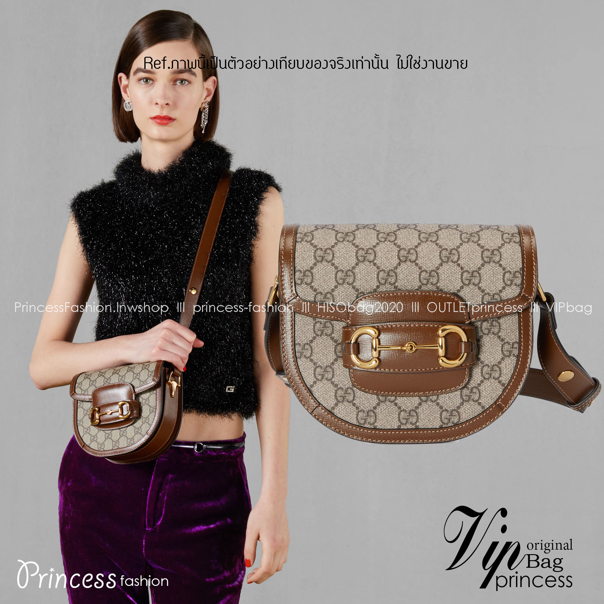 GUCCI HORSEBIT 1955 MINI ROUNDED BAG GG Supreme / GUCCI BAG พร้อมส่งที่ไทย กระเป๋าสะพายสุดคลาสสิค เรียบหรู ดีไซน์ใหม่ลาสุด 2023 **รอบนี้จัดราคาพิเศษสุดคุ้ม งานสวยเกินราคาค่ะ