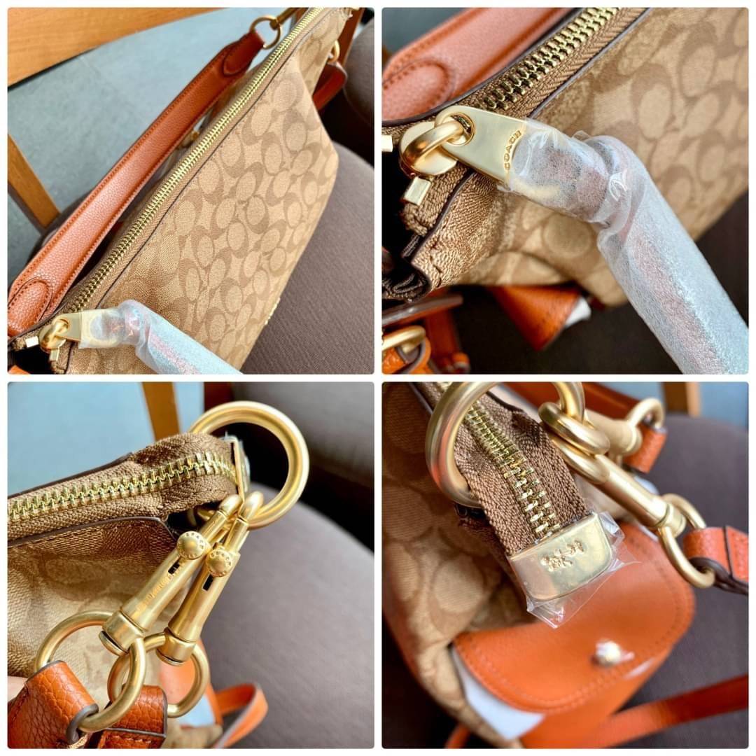 COACH PENNIE SHOULDER BAG ((C1523)) ✔️กระเป๋าหิ้ว//คล้องไหล่//สะพายข้างได้ สุดคุ้ม! ✔️ใบใหญ่ ทรงสวยใส่ของได้จุมาก หนังแท้ หนังนิ่ม สัมผัสแล้วหลงรักแน่นอนค่ะ ✔️ปากกระเป๋ากว้าง ล้วงหยิบของสะดวกมากๆ ภายในกระเป๋าโล่งกว้าง สัมภาระเยอะๆหายห