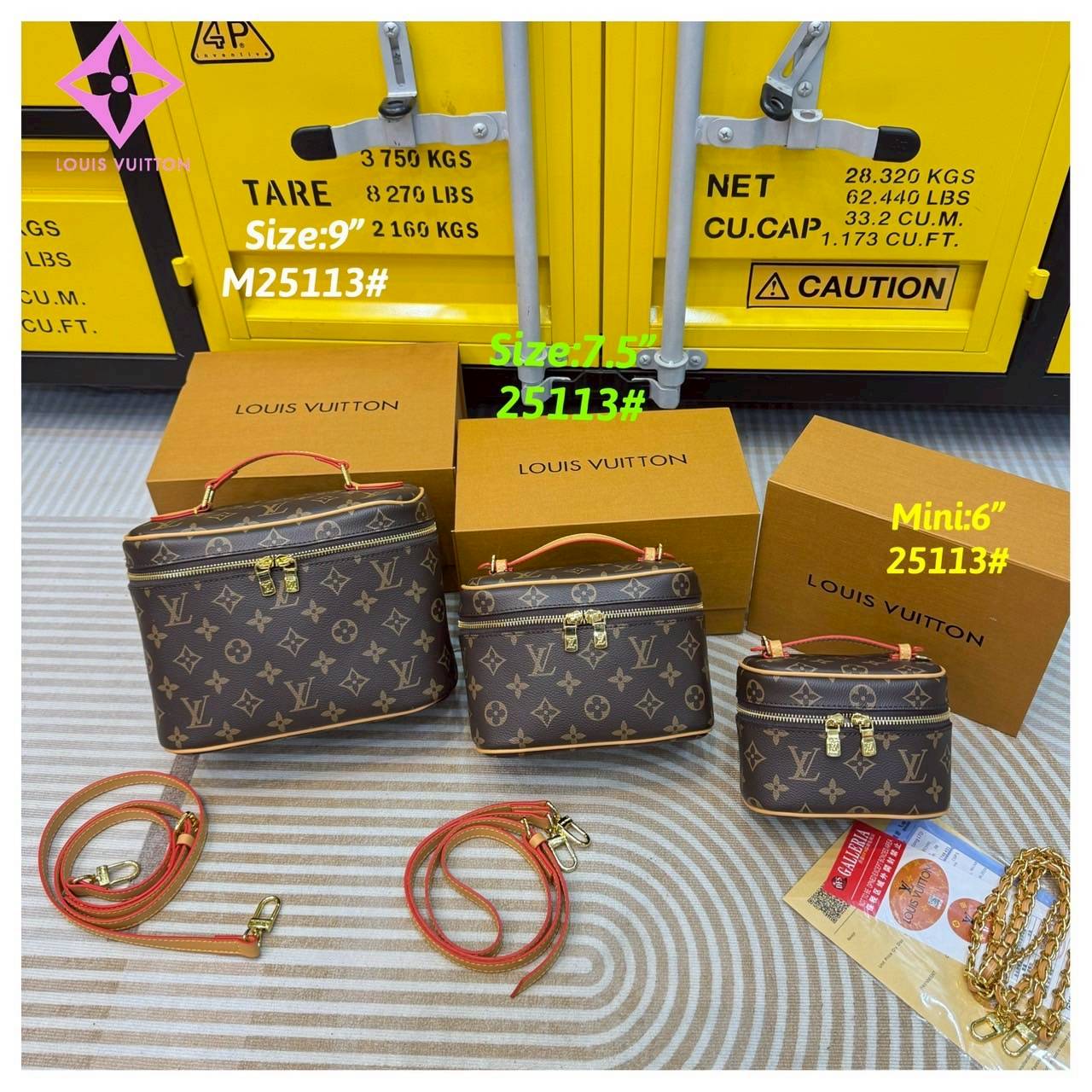 LV Nice Vanity Monogram Canvas กระเป๋าถือ/สะพายทรงกล่องสวยคลาสสิก น่ารักน่าใช้ เป็น everyday bag สะพายได้ทุกวัน ดีไซน์สวยโดดเด่น
