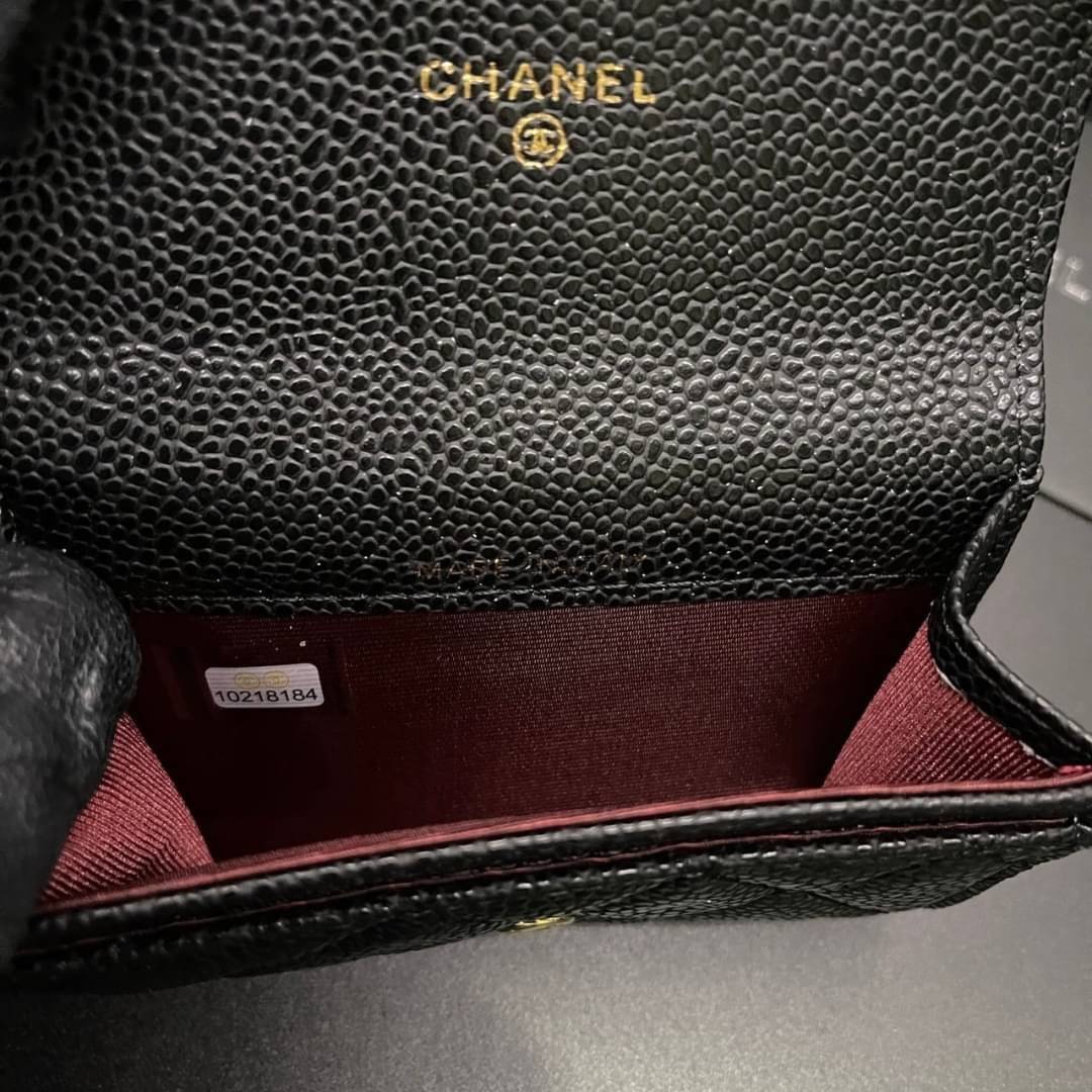 Chanel Wallet / Chanel Card Holder / Chanel Coin กระเป๋าสตางค์ชาแนลใบสั้น กระเป๋าใส่บัตร ใส่เหรียญ ภายในตามรูป เกรดออริจินอล ภาพถ่ายจากงานขายจริง ใช้งานต่างประเทศได้