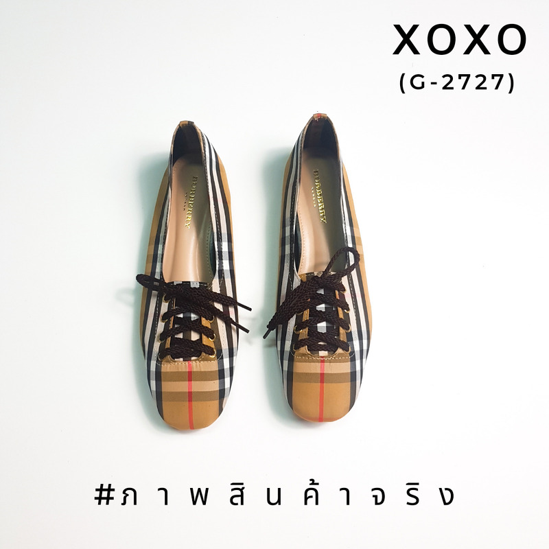 Burberry Flat Shoes คัชชูสไตล์ผ้าใบ ทรงเทย์ แมทส์ชุดง่าย สวมใส่ง่าย ผ้านุ่ม ทรงรองเท้ากว้าง ด้านหน้าเชือกถอดร้อยได้ วัสดุผ้าลายแบรนด์ งานจริง สวย เรียบร้อยมาก แนะนำค่ะ