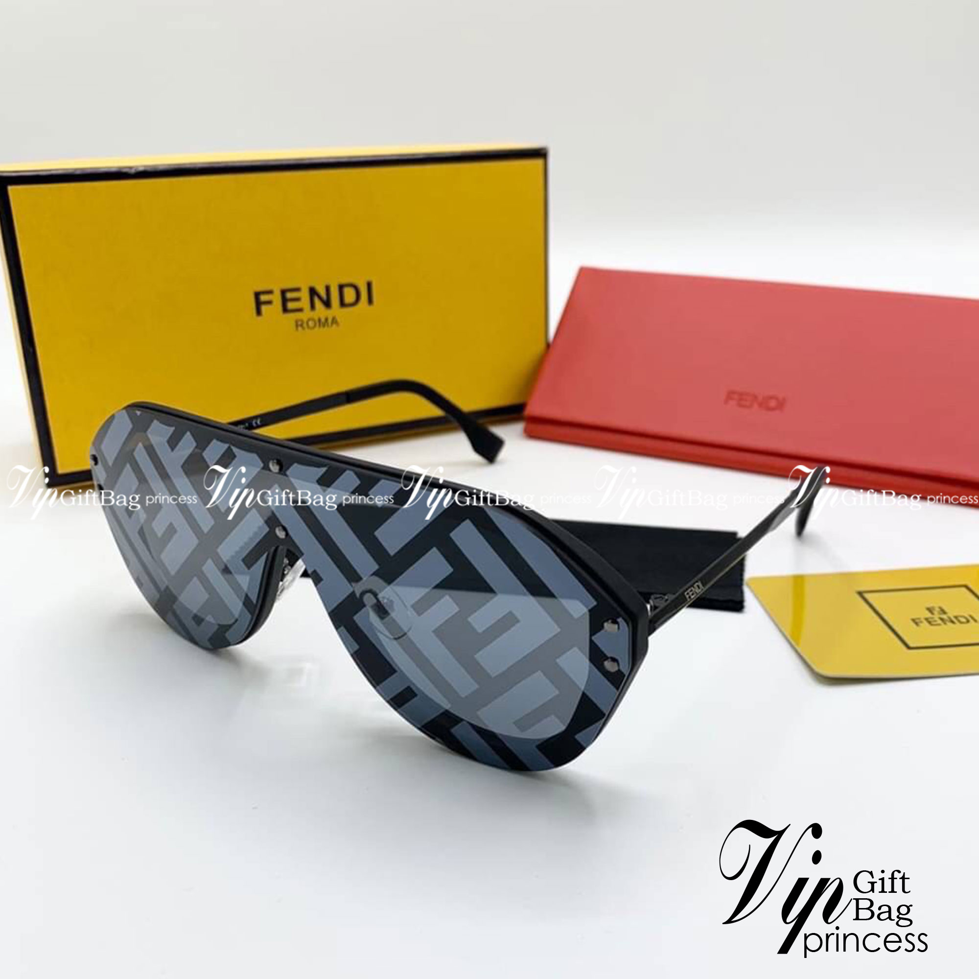 FENDI SUNGLASSES แว่นตาเฟนดิ เกรดออริจินอล 1:1 งานสวยสุด คุณภาพดี Hi-quality กันแดดเต็มประสิทธิภาพ UV400 ภาพถ่ายจากสินค้าจริง มาพร้อมกล่อง Full set box พร้อมส่งที่ไทย ใช้งานต่างประเทศได้
