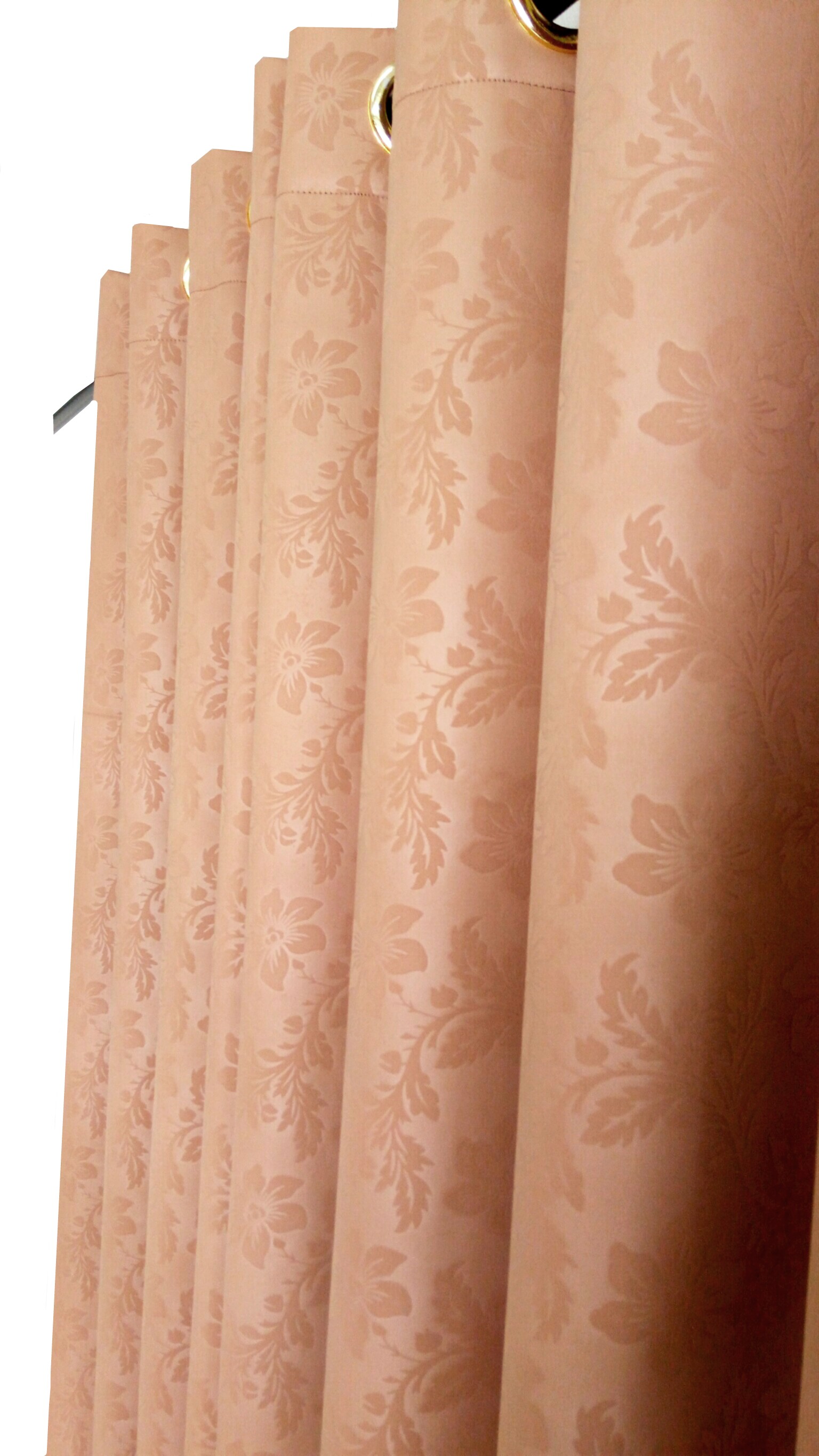ผ้าม่านประตูก.270*ส.230ซม./ผืน รุ่นไอวี่ (Ivy) สีน้ำตาลอ่อน(1ผืน)
