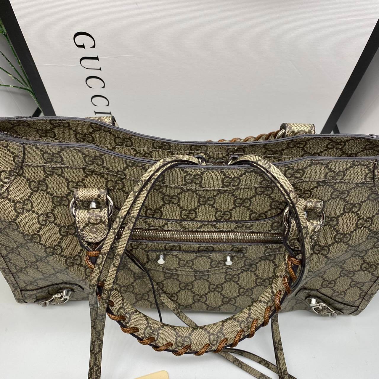 VIP 】หนังแท้ Gucci The Hacker Project medium Neo Classic bag พร้อมส่งที่ไทย